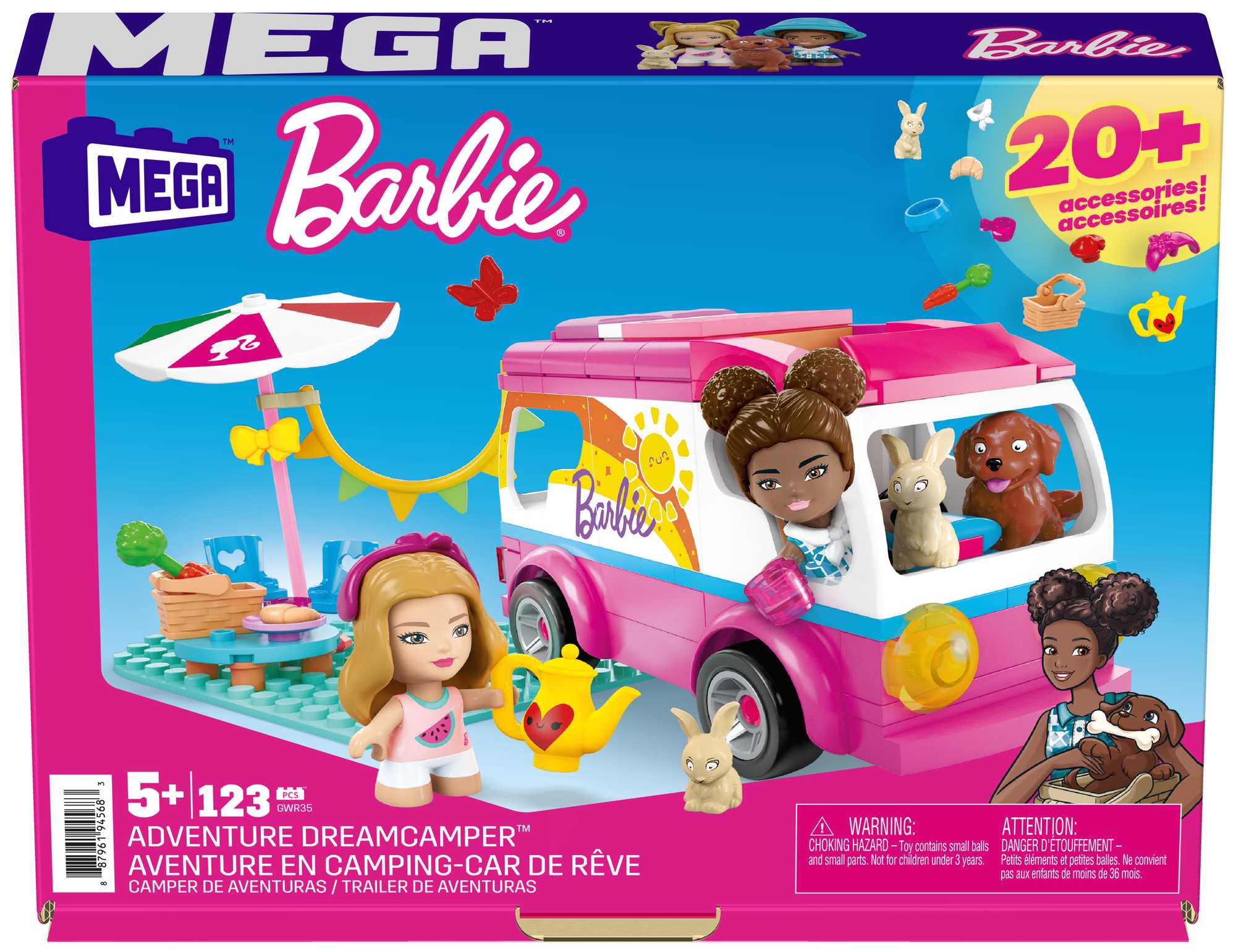 Набор игровой Mega Construx Barbie Поход мечты - Image 6