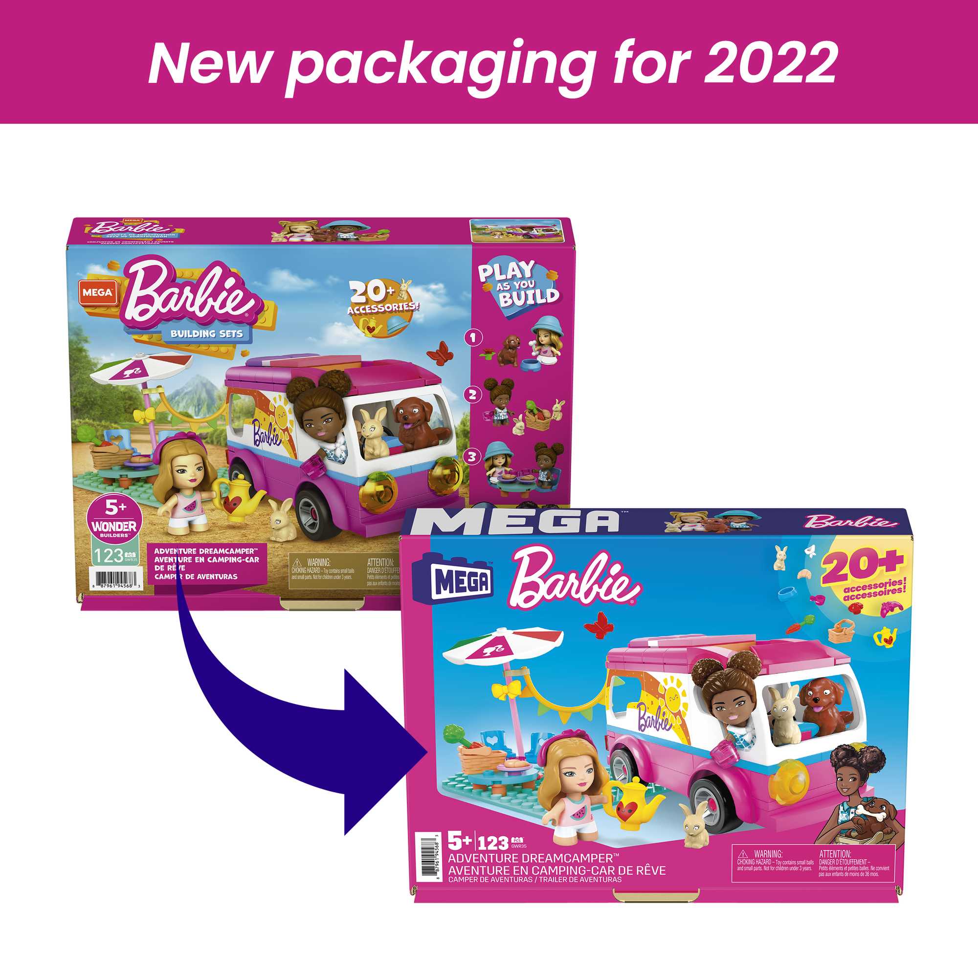 Набор игровой Mega Construx Barbie Поход мечты - Image 7