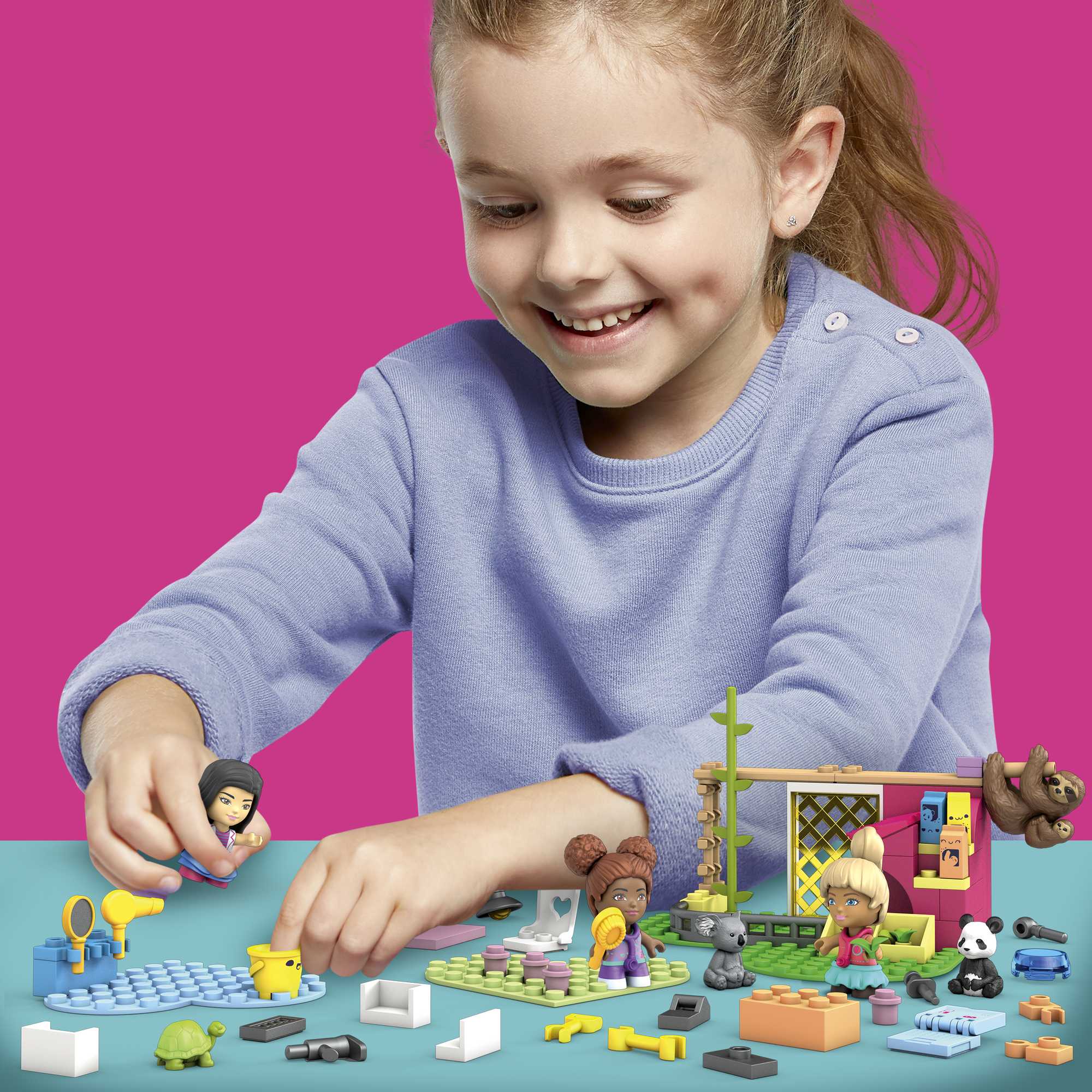 Набор игровой Mega Construx Barbie Салон для животных - Image 2