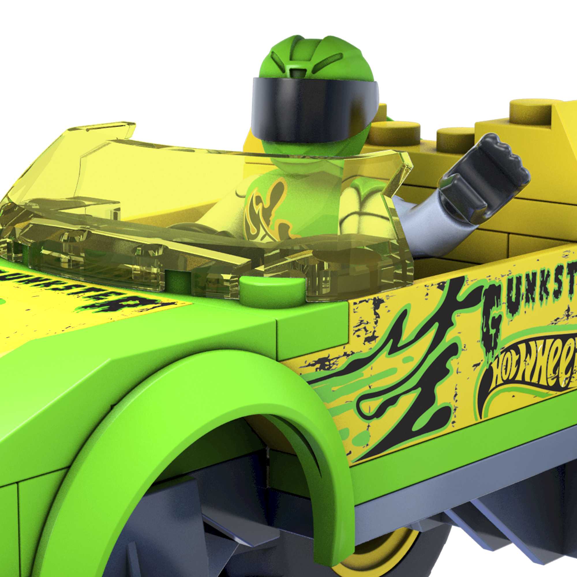Конструктор Mega Construx Hot Wheels Монстр-трак Гангстер - Image 4