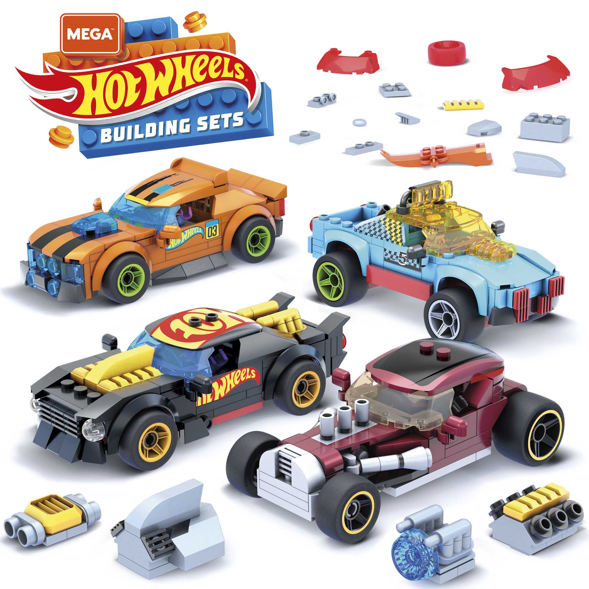 Набор Mega Construx Hot Wheels Кастомайзер машинок - Image 2