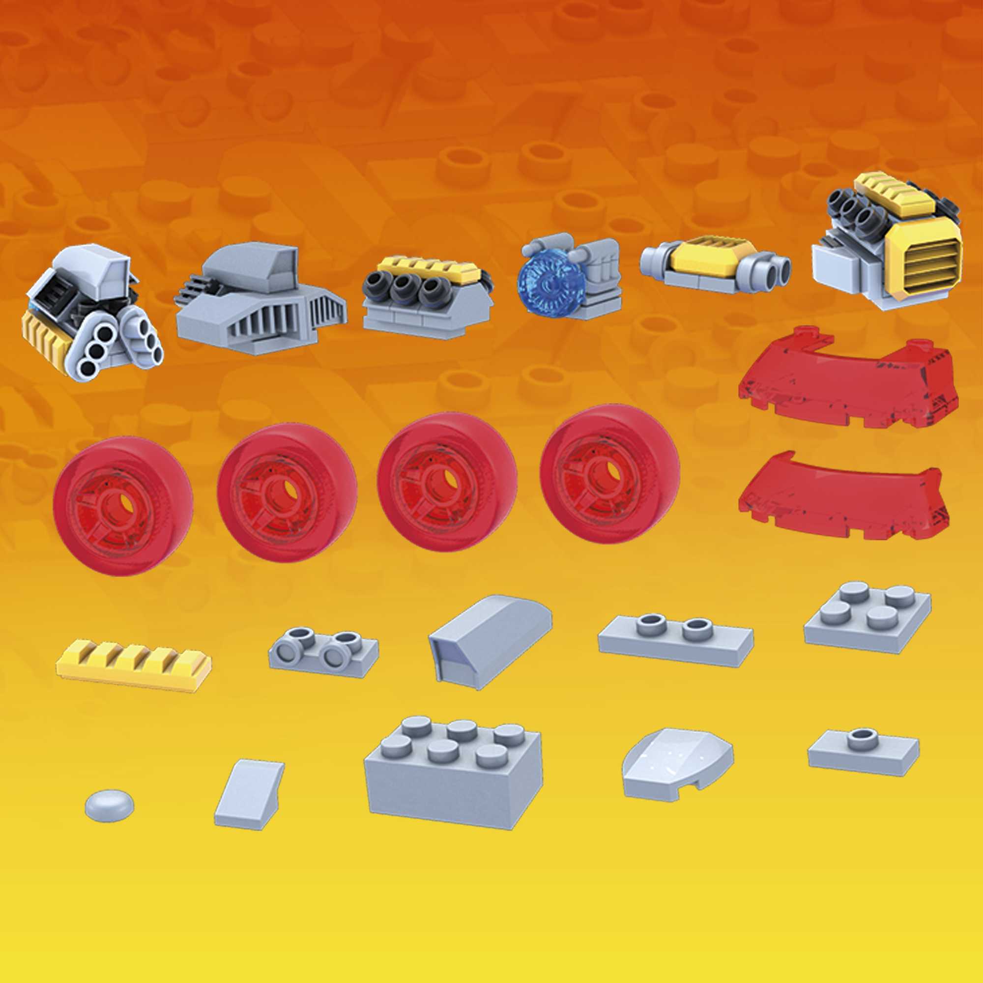 Набор Mega Construx Hot Wheels Кастомайзер машинок - Image 5