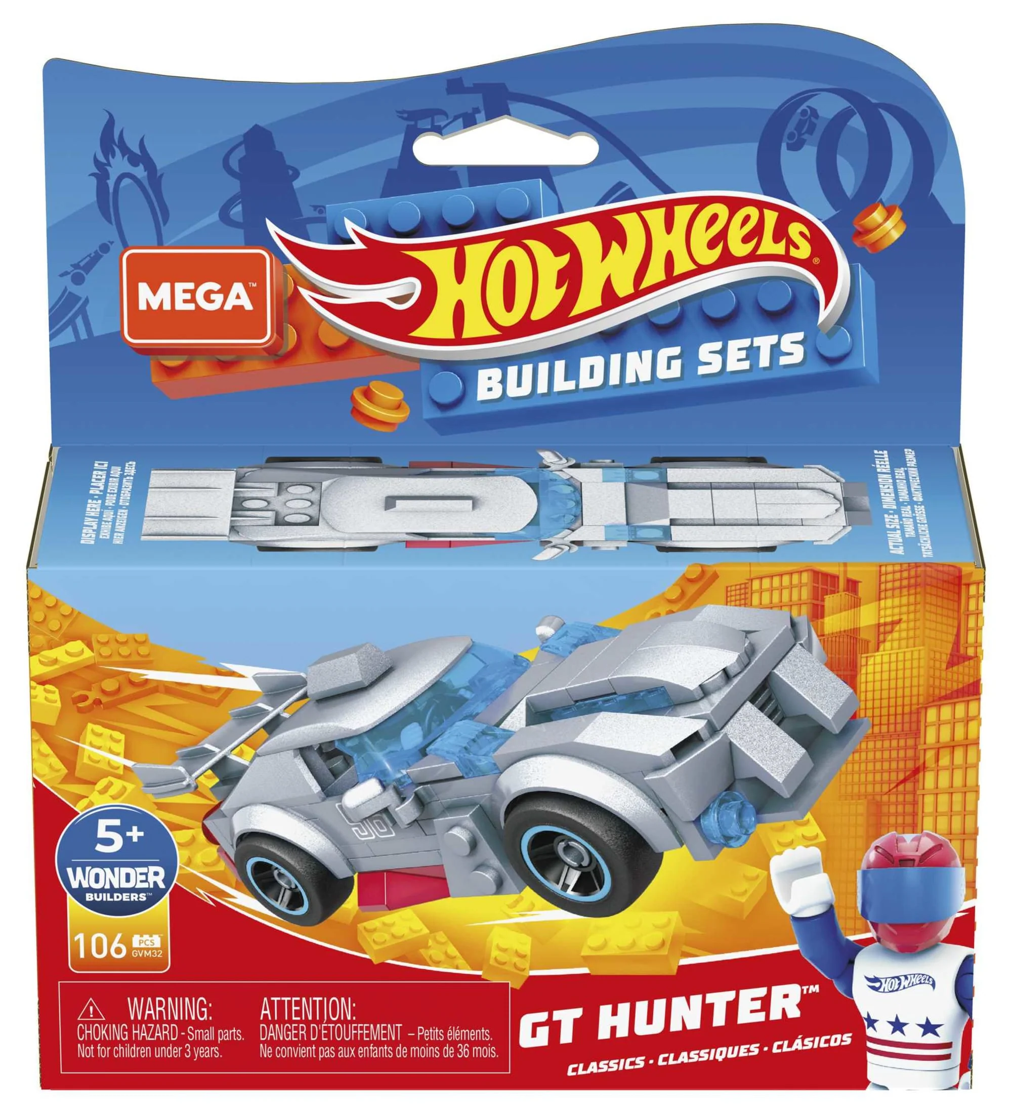 Конструктор Mega Construx Hot Wheels Машинка гоночная в ассортименте - Image 4
