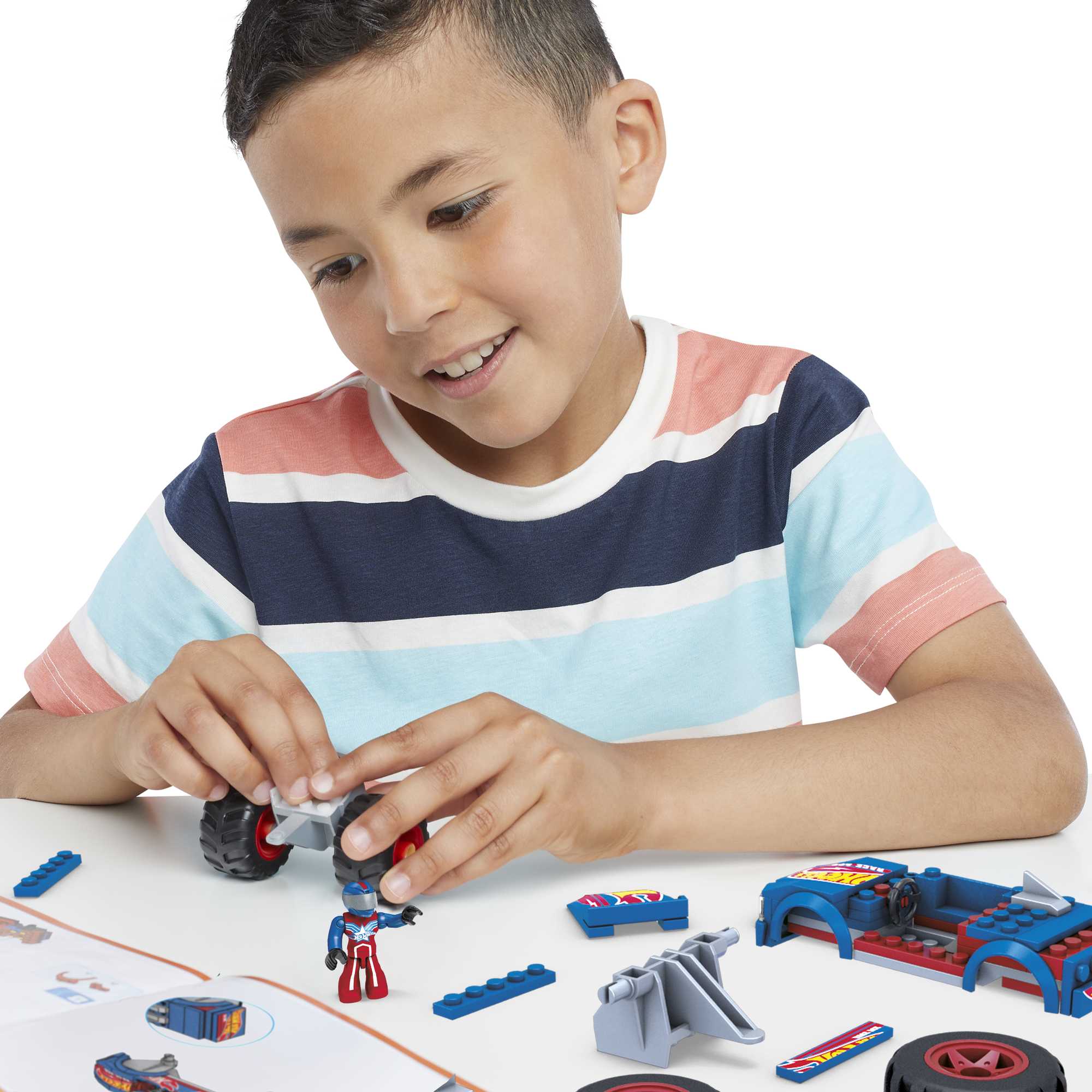 Конструктор Mega Construx Hot Wheels Монстр-трак Рейс Эйс - Image 3