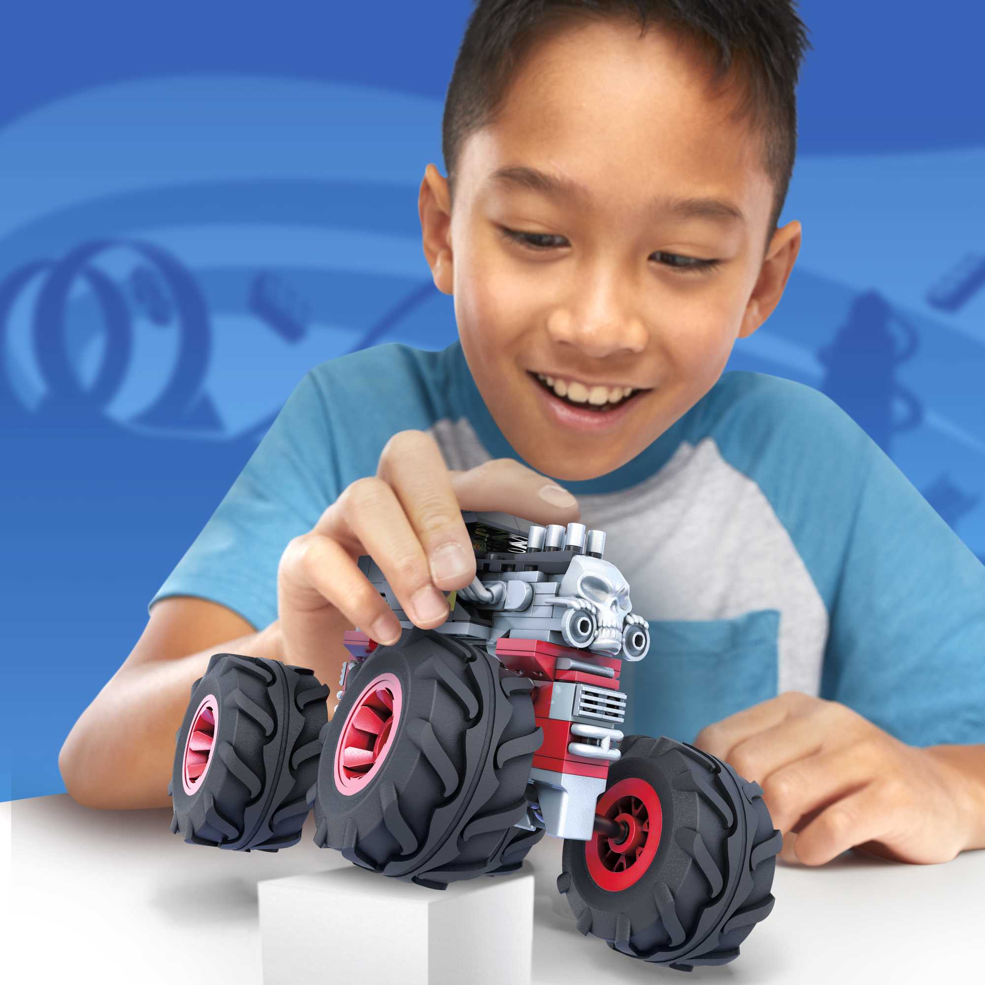 Конструктор Mega Construx Hot Wheels Монстр-трак Костолом - Image 3