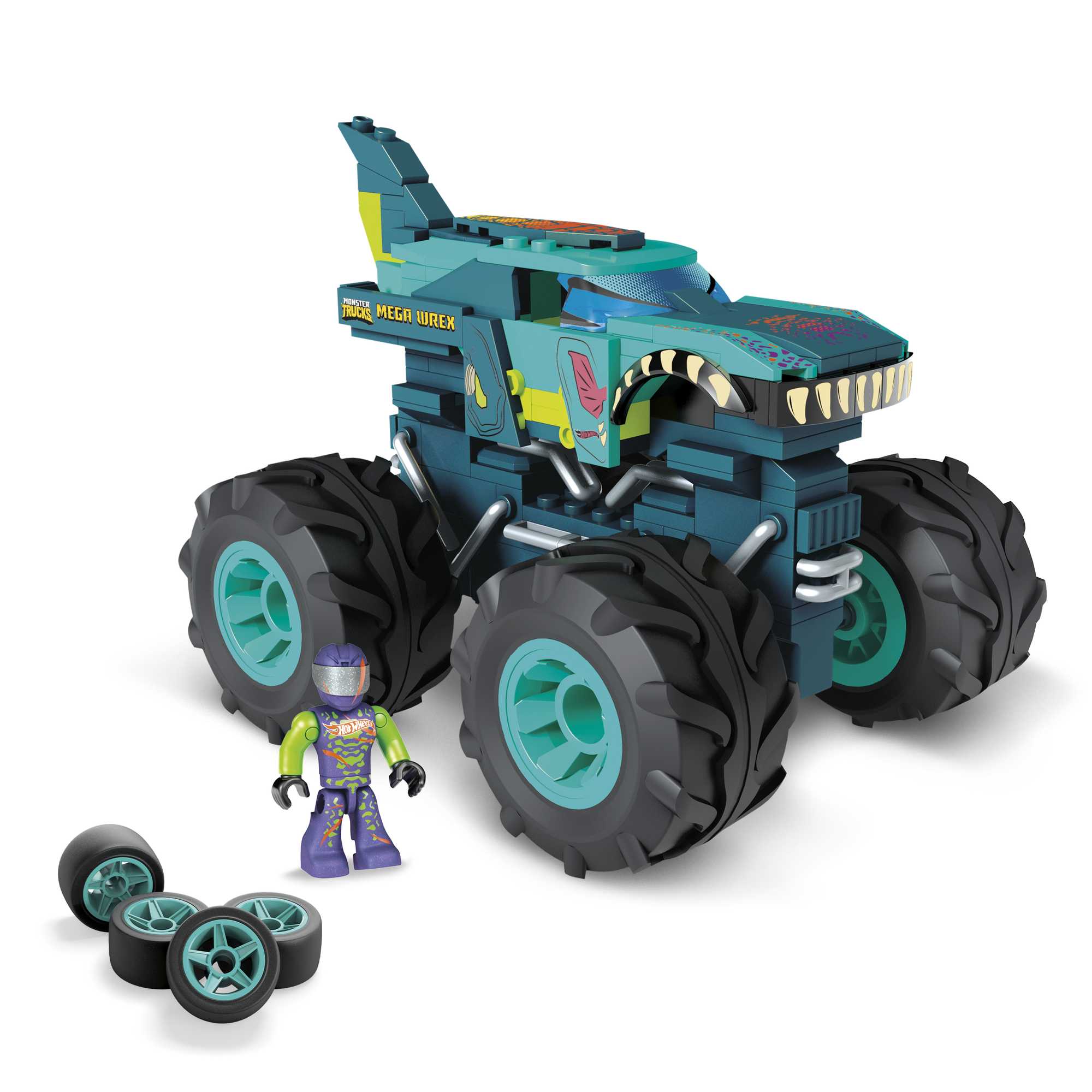 Конструктор Mega Construx Hot Wheels Монстр-трак Мега Рекс - Image 2
