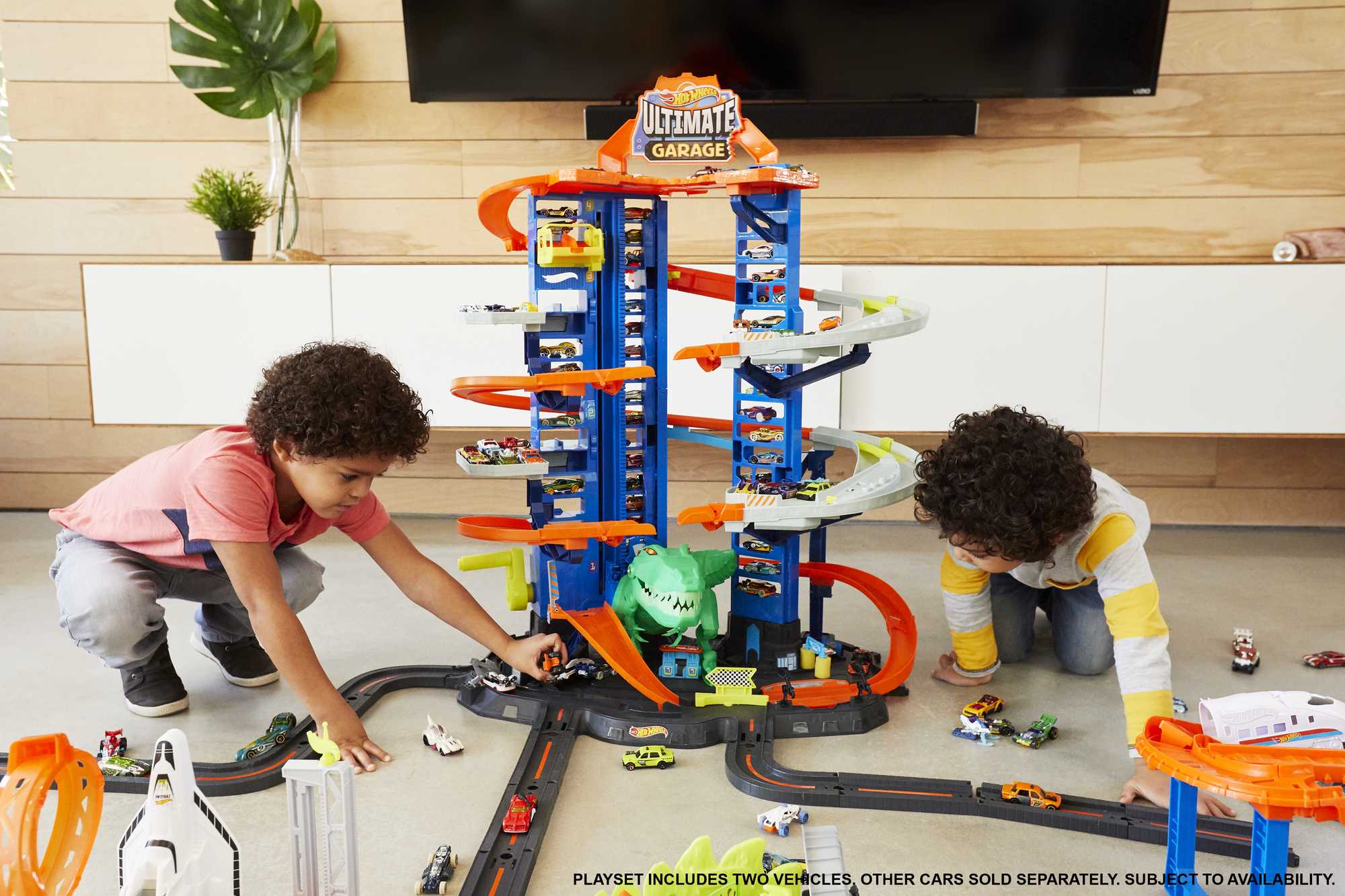 Hot Wheels - Super Dino Robot Garage - Petite Voiture - 5 Ans Et + - Image 2