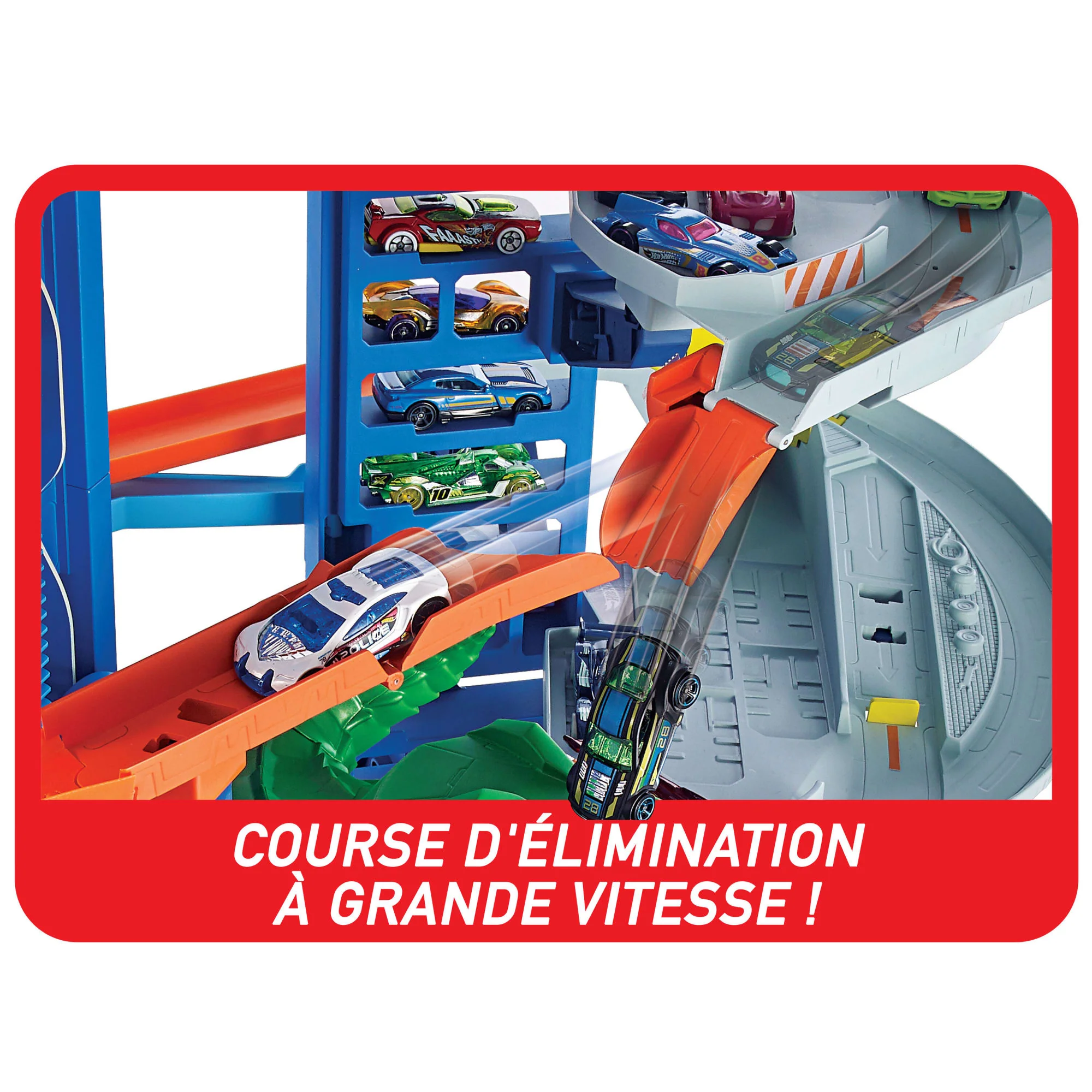 Hot Wheels - Super Dino Robot Garage - Petite Voiture - 5 Ans Et + - Image 3