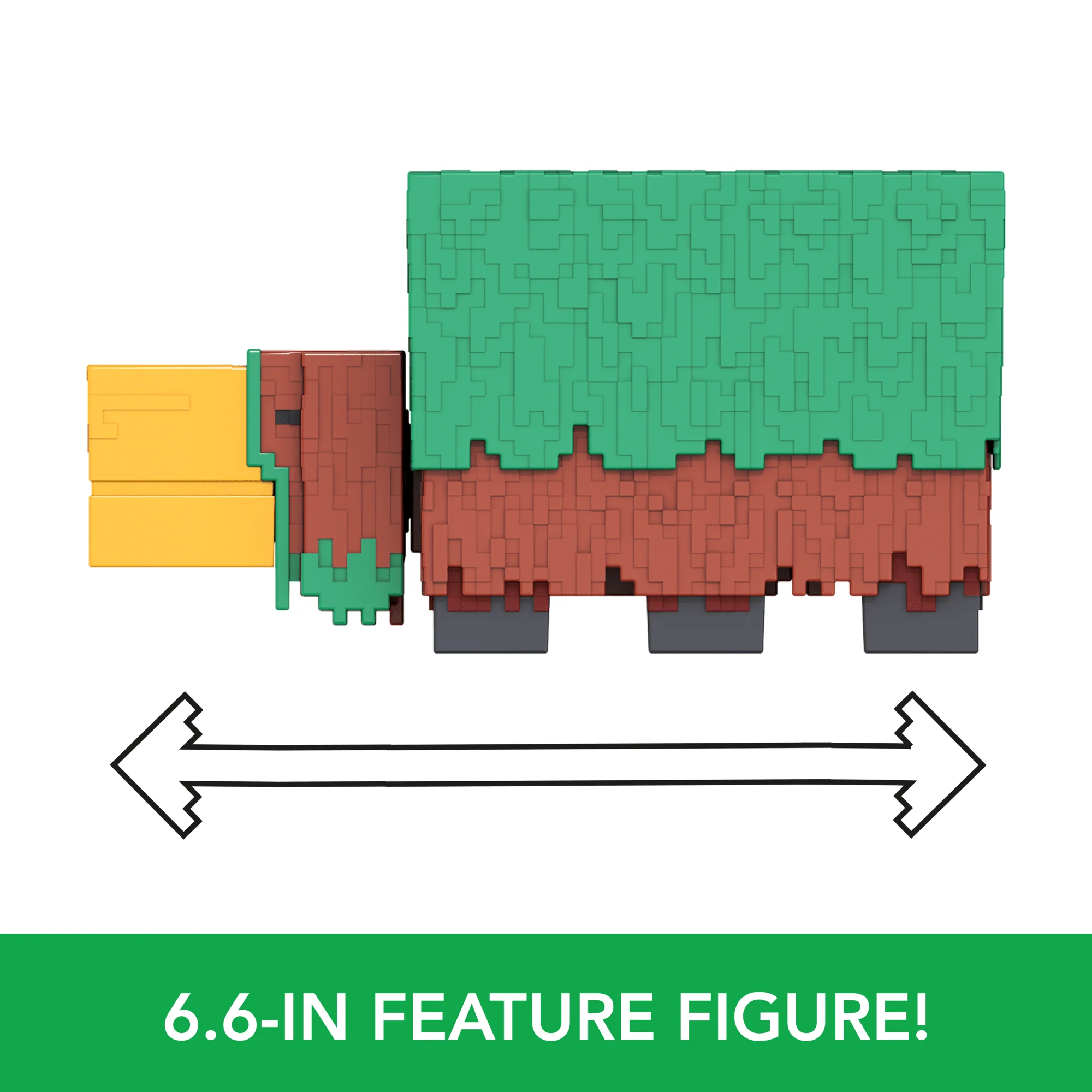 Minecraft Sniffer Action Figure, 3.25-In Scale & Game-Accurate Sounds - Image 3