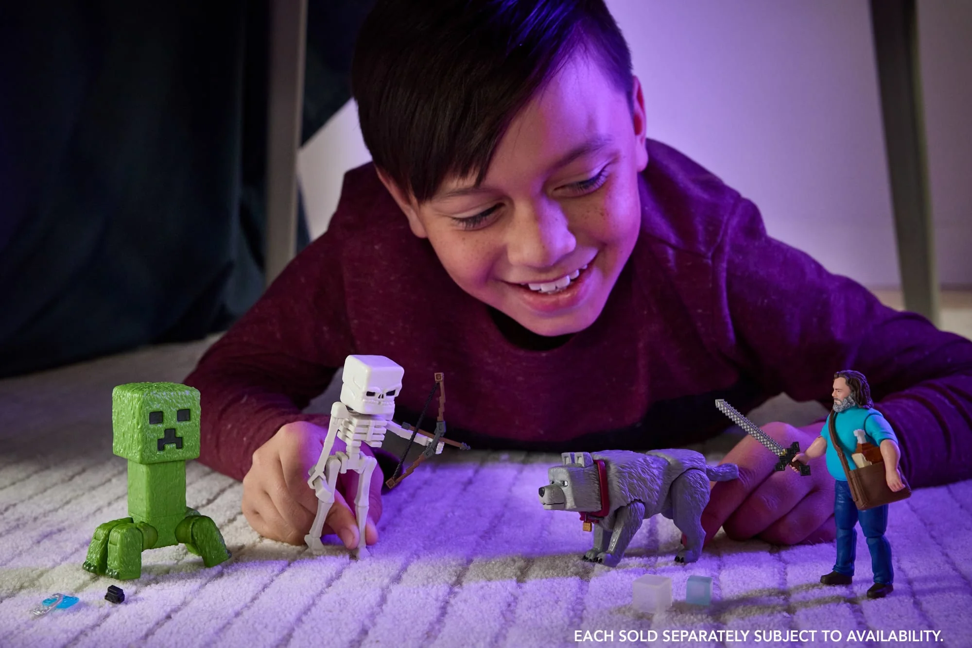 Minecraft Actiefiguur Van Creeper En Accessoires, Speelgoedset Van 10 Cm Geïnspireerd Op A Minecraft Movie - Image 3