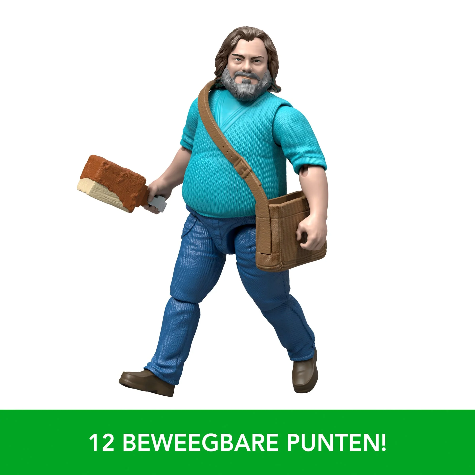 Minecraft Actiefiguur Van Steve En Accessoires, Speelgoedset Van 10 Cm Geïnspireerd Op A Minecraft Movie - Image 5