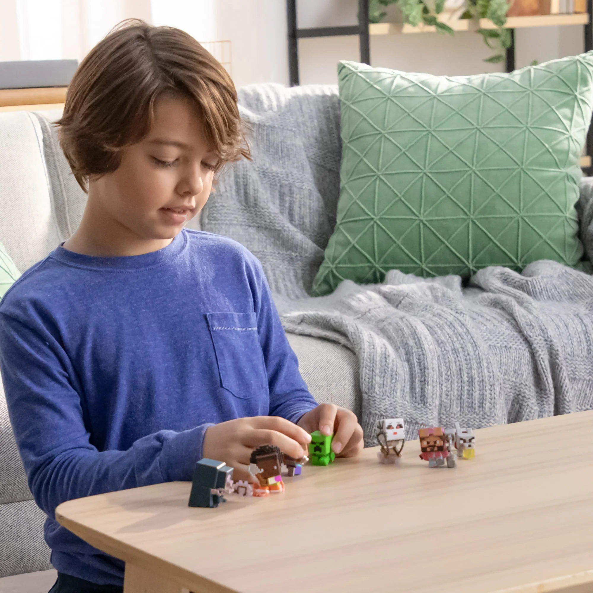 Minecraft Coffret Bataille À La Surface 7 Mini Figurines Articulées - Image 2