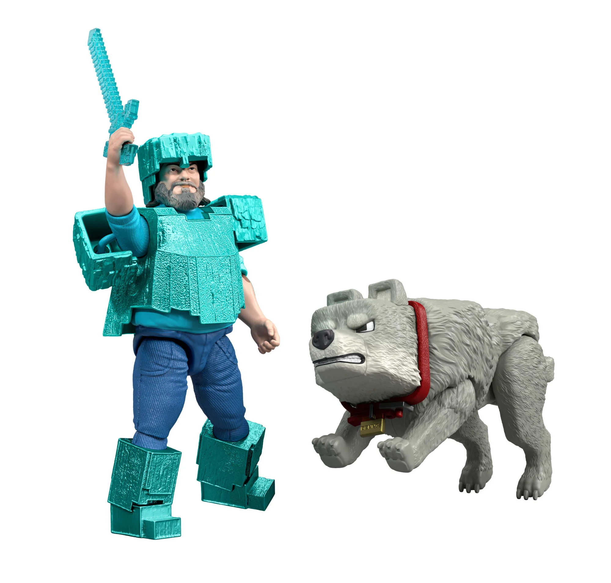 Minecraft Coffret Loup Meilleur Ami De L’Homme Figurines & Accessoires - Image 3