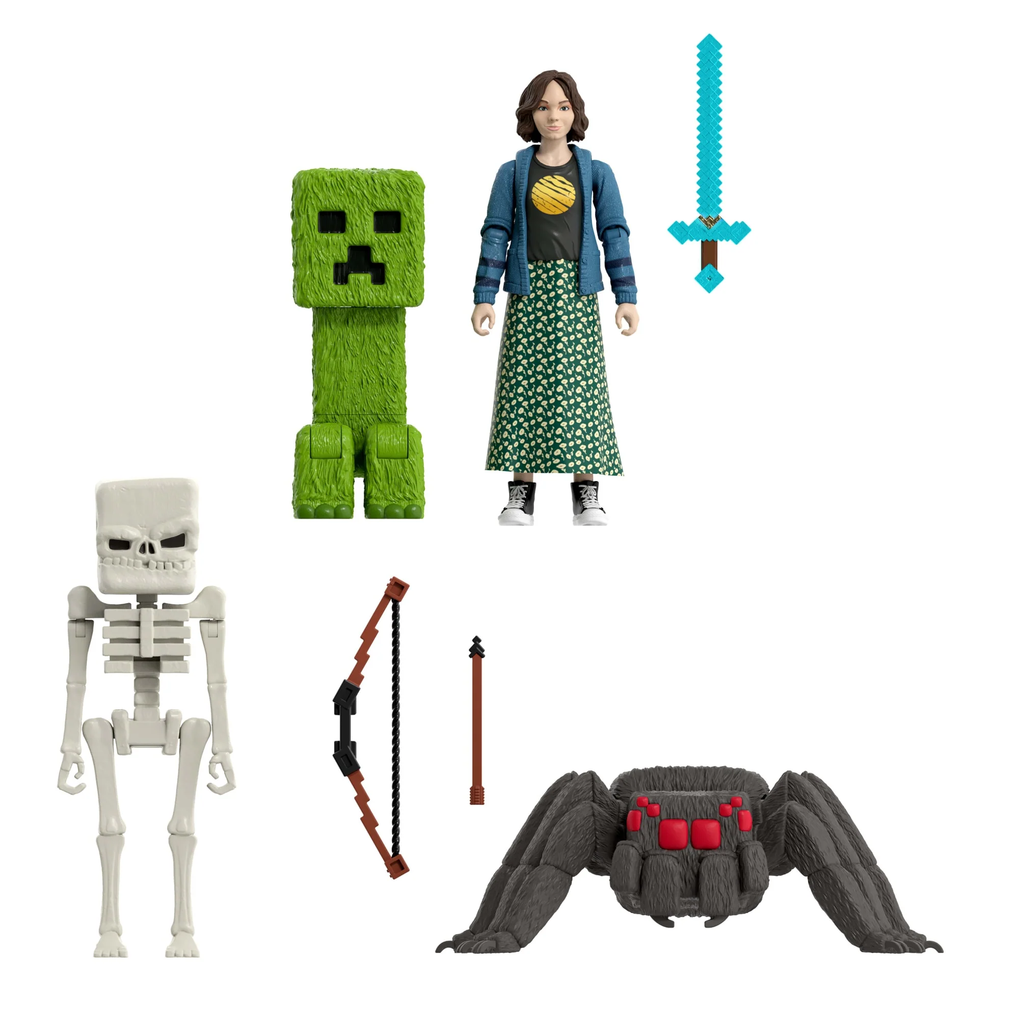 Minecraft Coffret Rencontres À La Surface 4 Figurines Et 3 Accessoires - Image 3