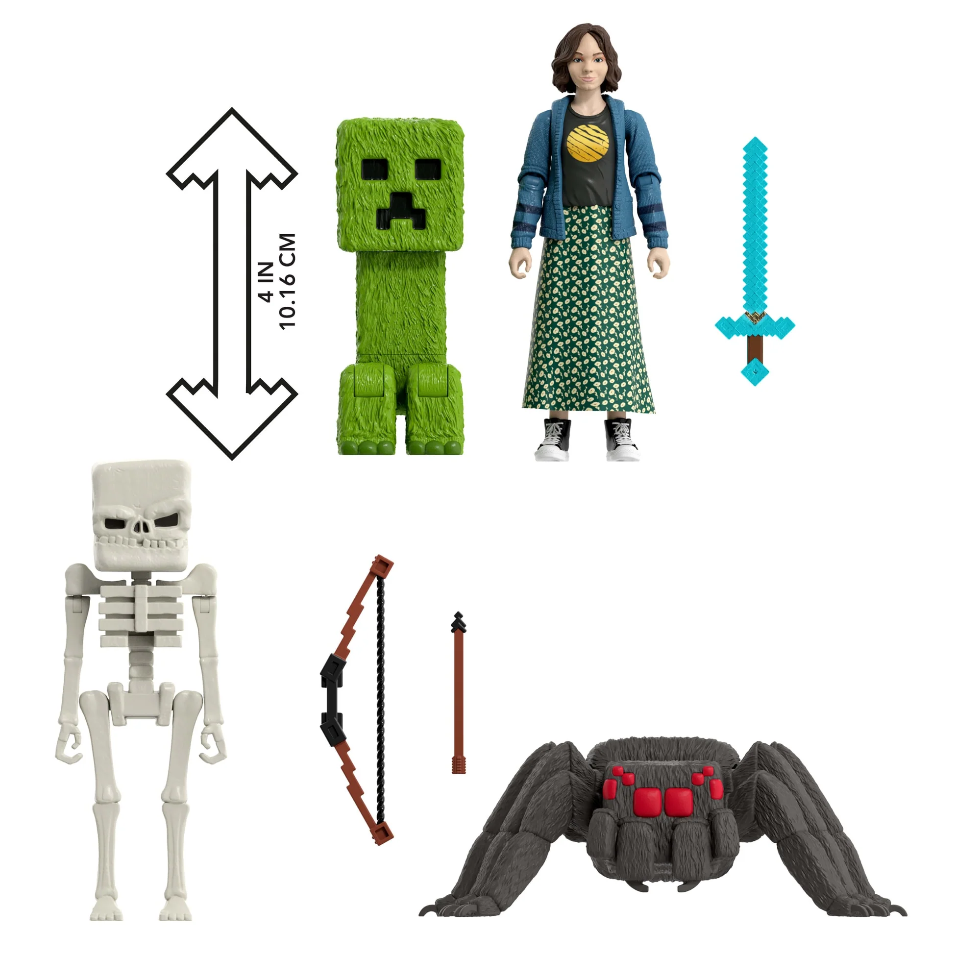 Minecraft Coffret Rencontres À La Surface 4 Figurines Et 3 Accessoires - Image 5
