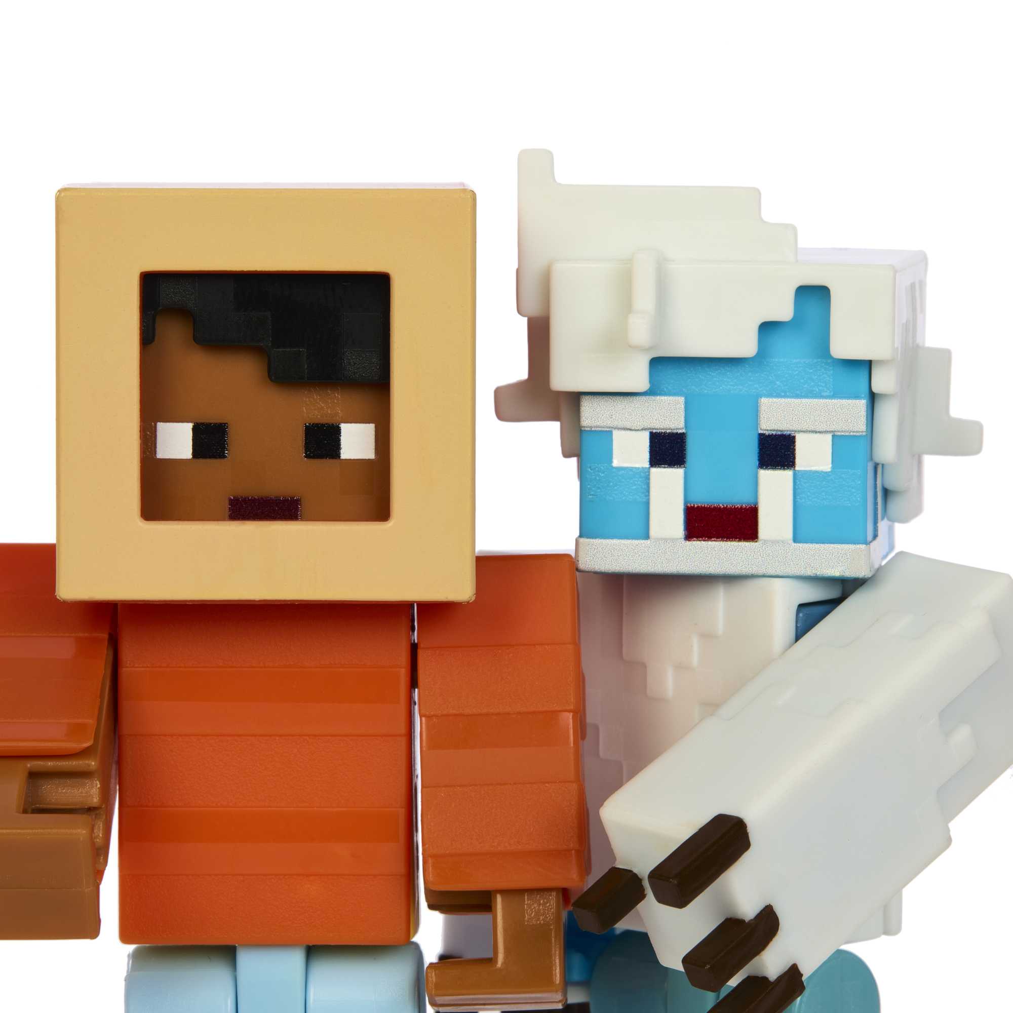 Minecraft Creator Series Mount Enderwood Yeti Scare Story Pack Figures - Image 2