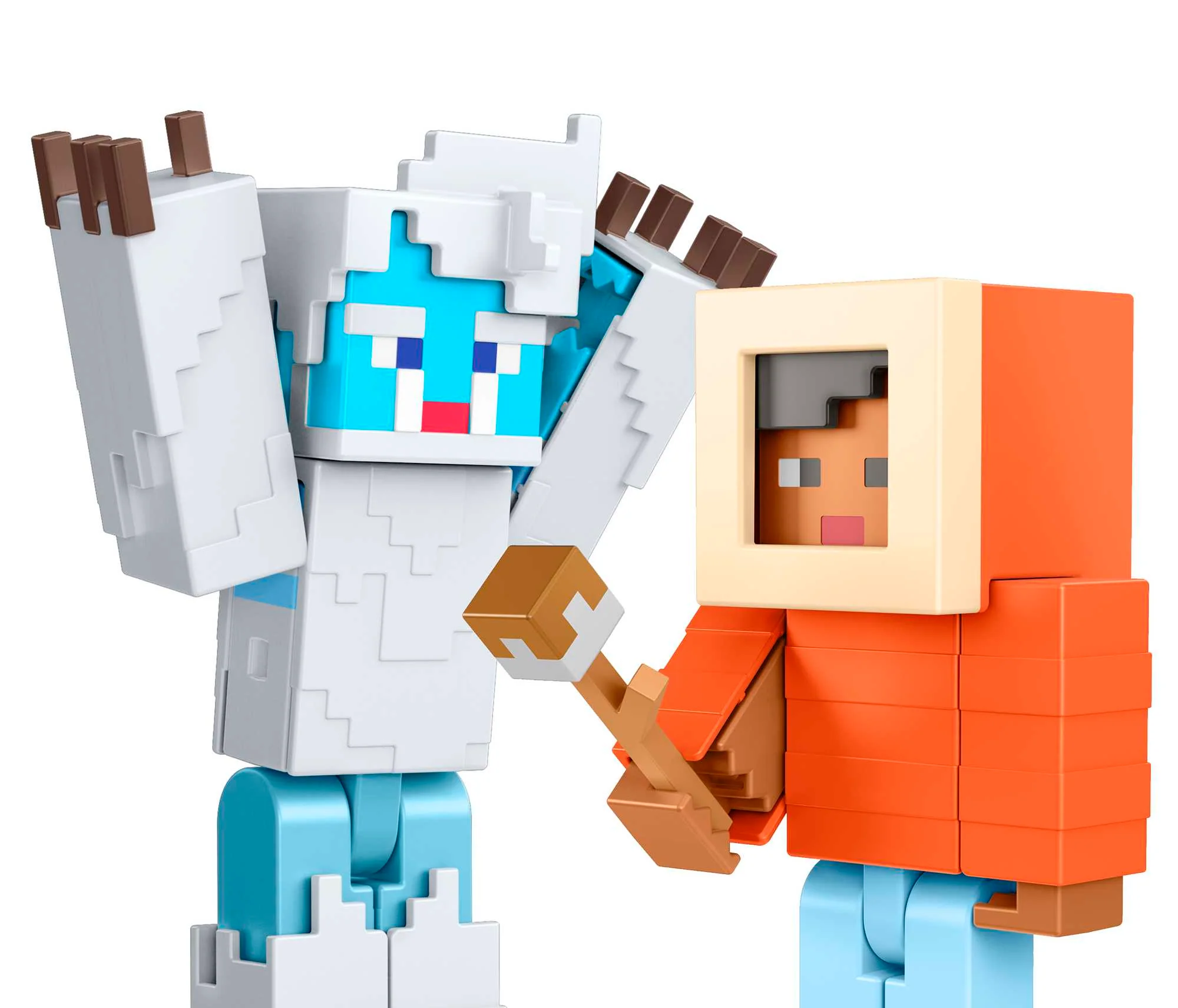 Minecraft Creator Series Mount Enderwood Yeti Scare Story Pack Figures - Image 3