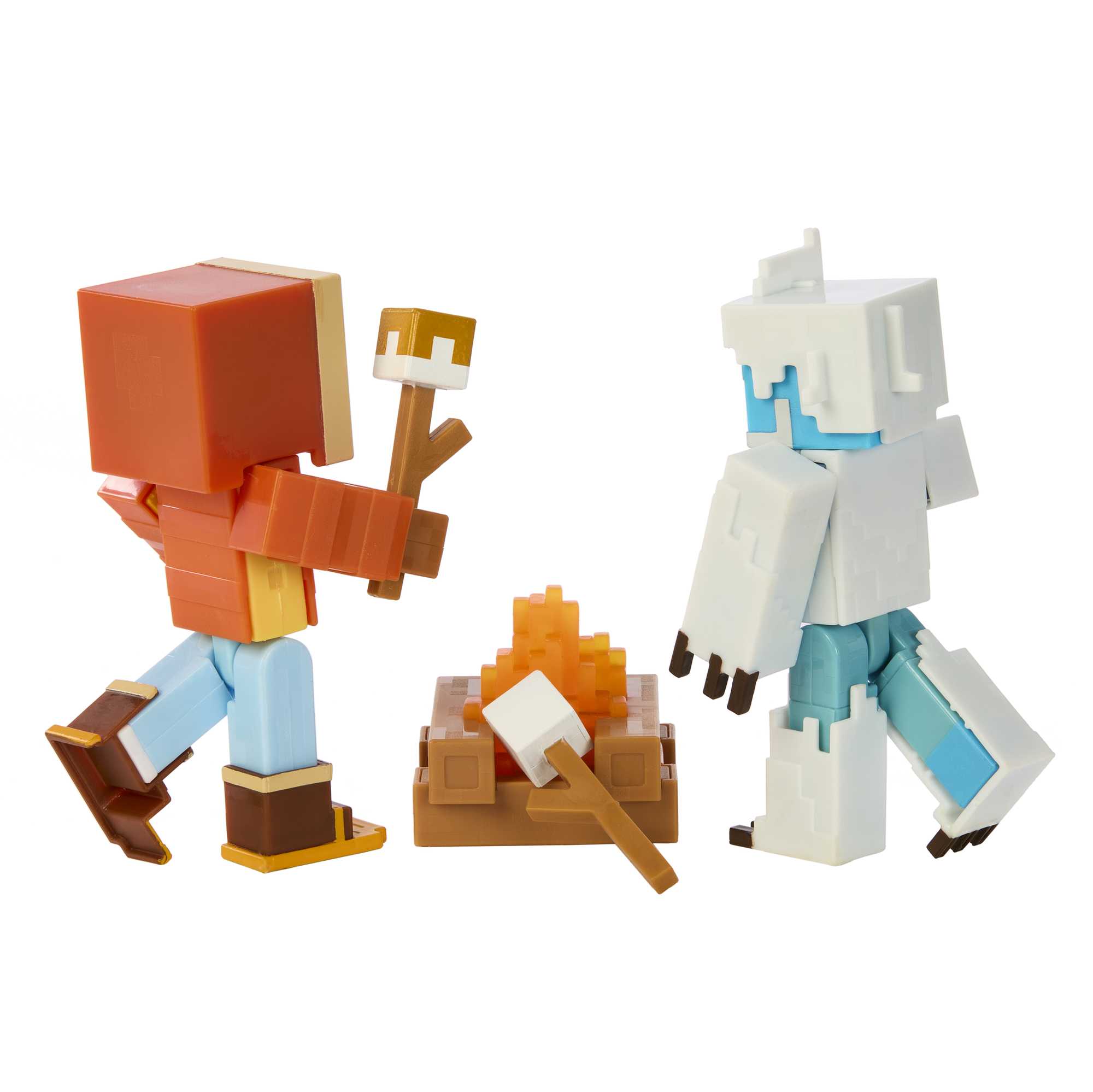 Minecraft Creator Series Mount Enderwood Yeti Scare Story Pack Figures - Image 4