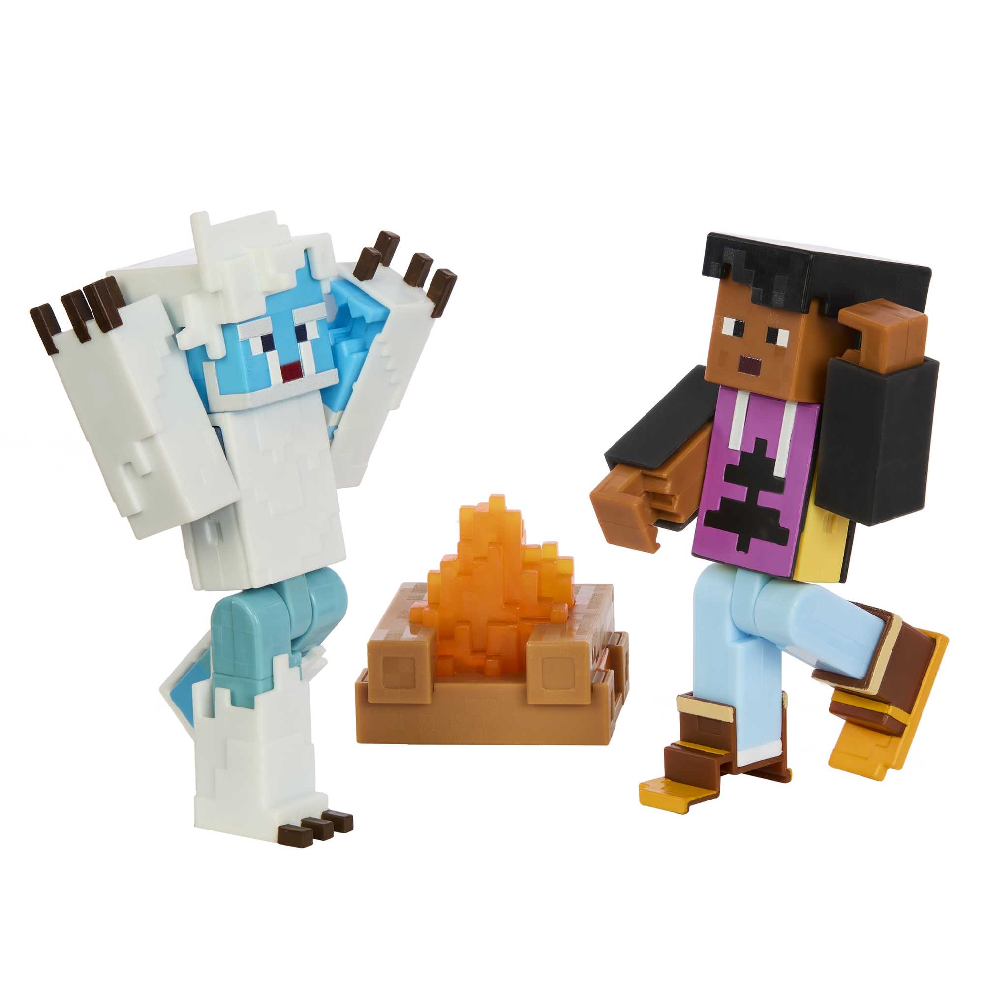 Minecraft Creator Series Mount Enderwood Yeti Scare Story Pack Figures - Image 6