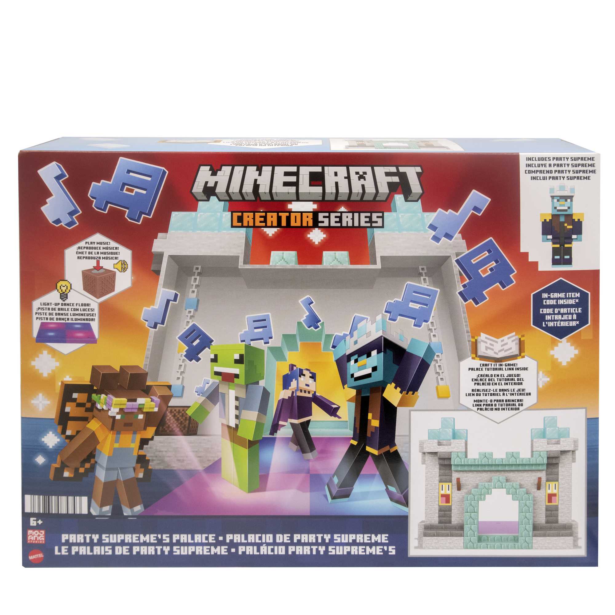 Minecraft Creator Series Party Supreme'S Palace Playset - Image 6