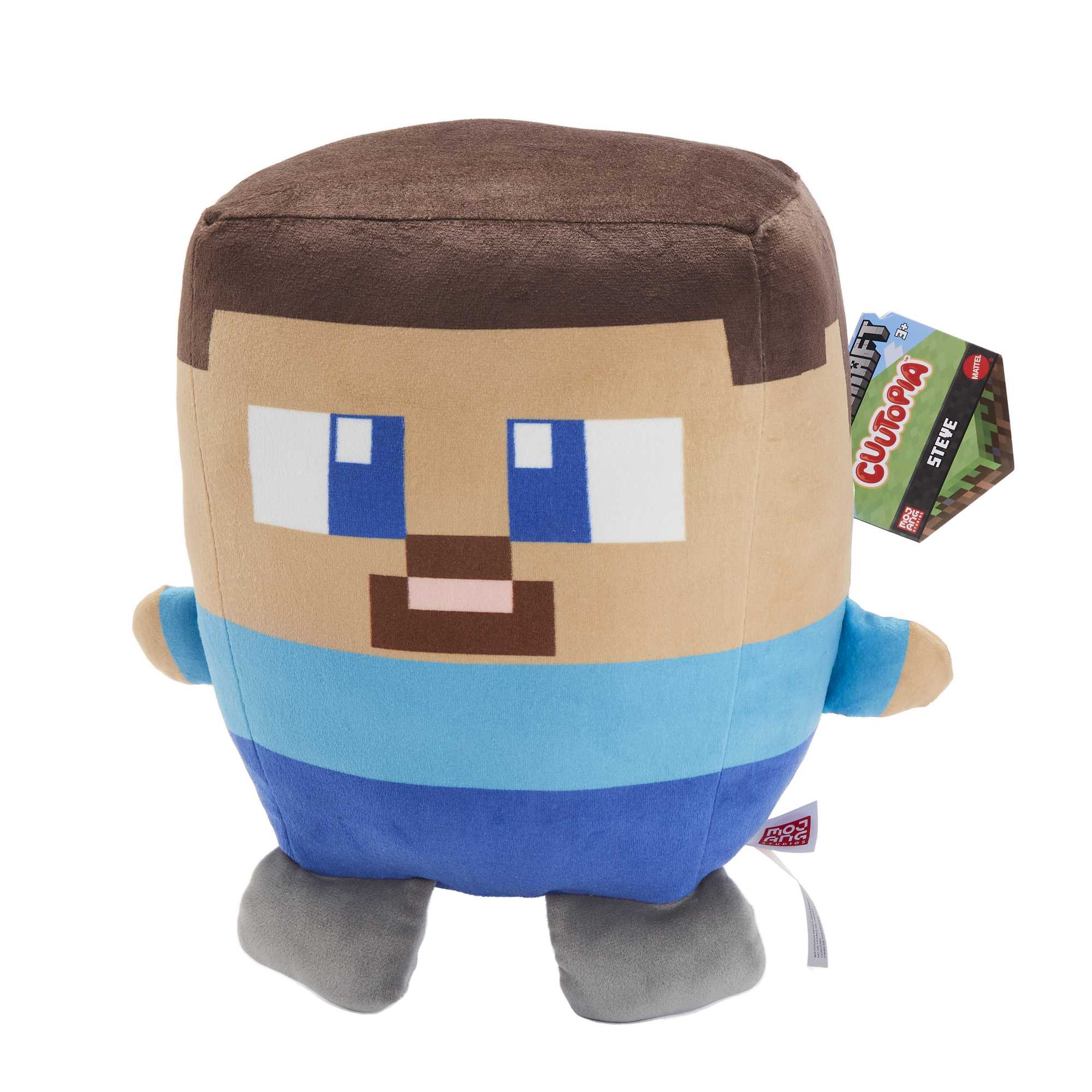 Minecraft Cuutopia 10-in Steve Plush Character Pillow Doll - Image 6