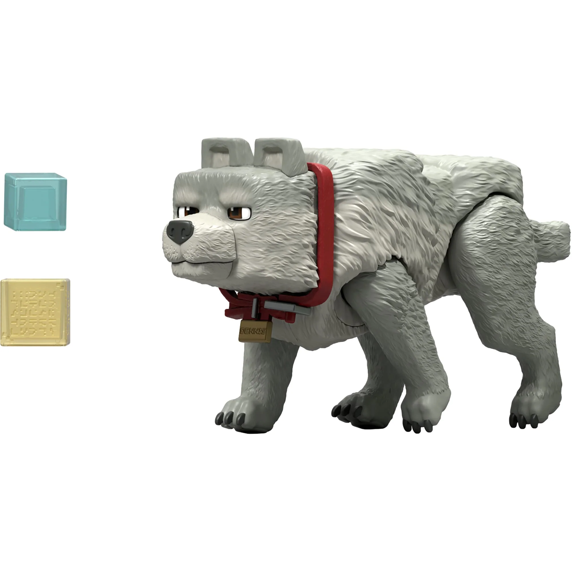 Minecraft Dennis Der Wolf Actionfigur Und Zubehör, 8 Cm Großes Spielset, Inspiriert Von „Ein Minecraft Film“ - Image 5