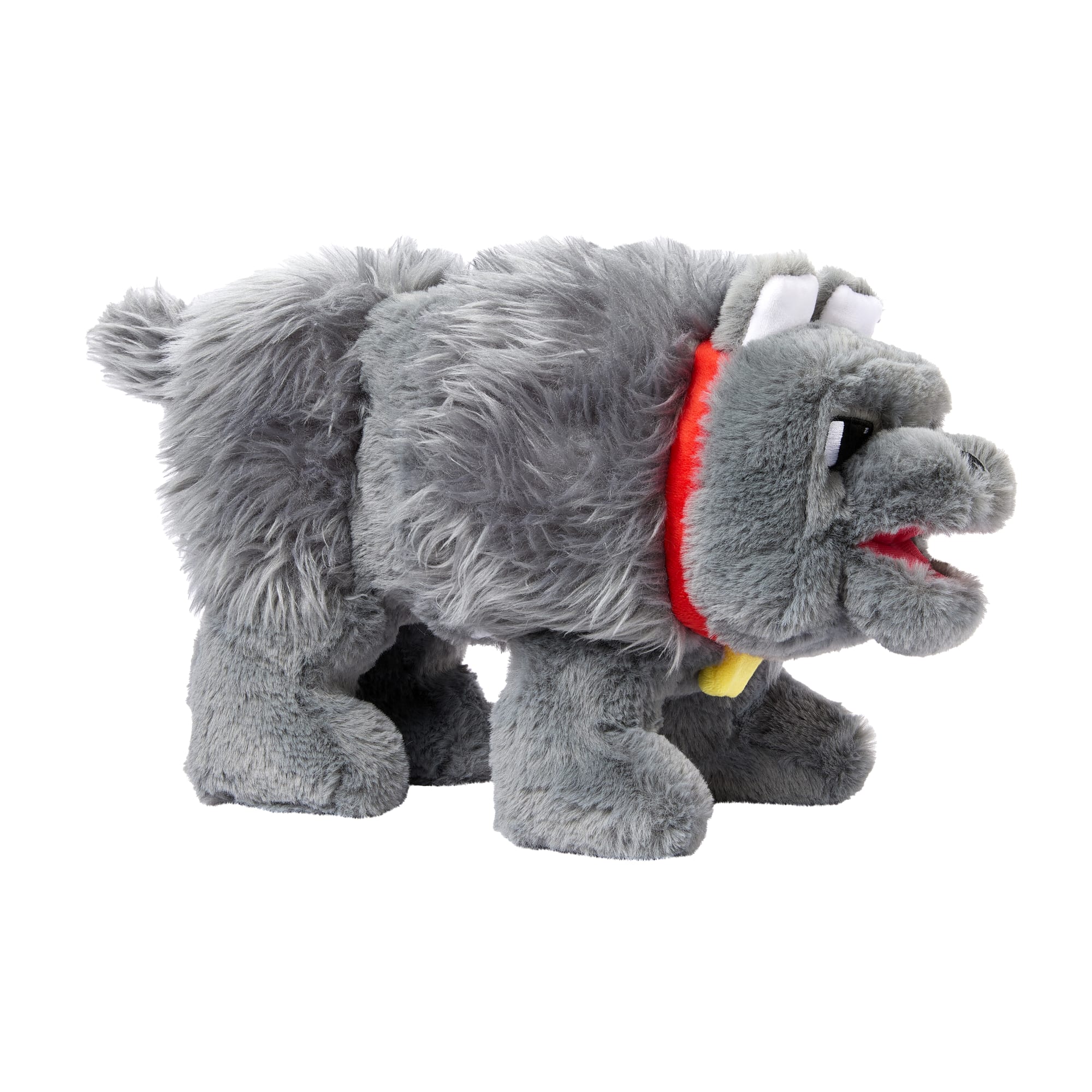 Minecraft Dennis The Wolf Interactive Plush Toy With Sounds & Moving Mouth, Inspired By The Movie - Image 5