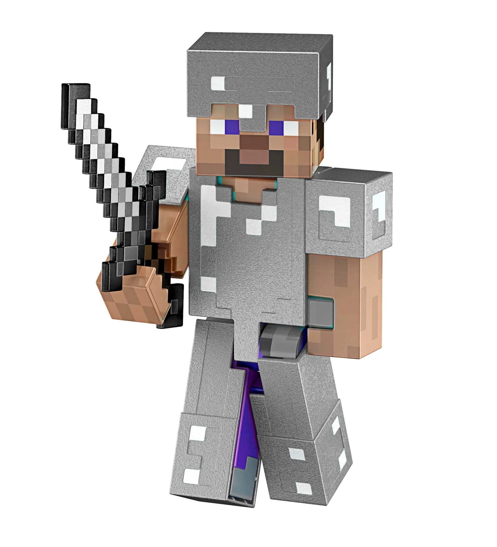 Minecraft Diamond Level Steve Action Figure - Image 2