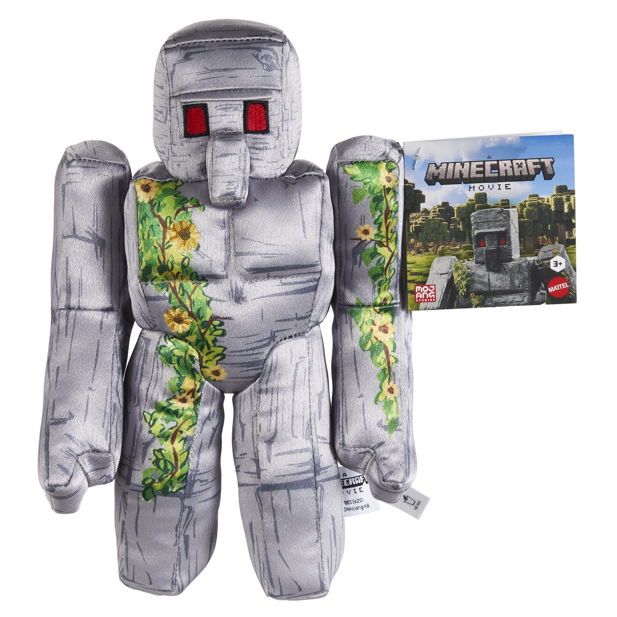 Minecraft Eisengolem Plüschspielzeug, Weiche Sammelpuppe, Ca. 20 Cm, Inspiriert Von „Ein Minecraft Film“