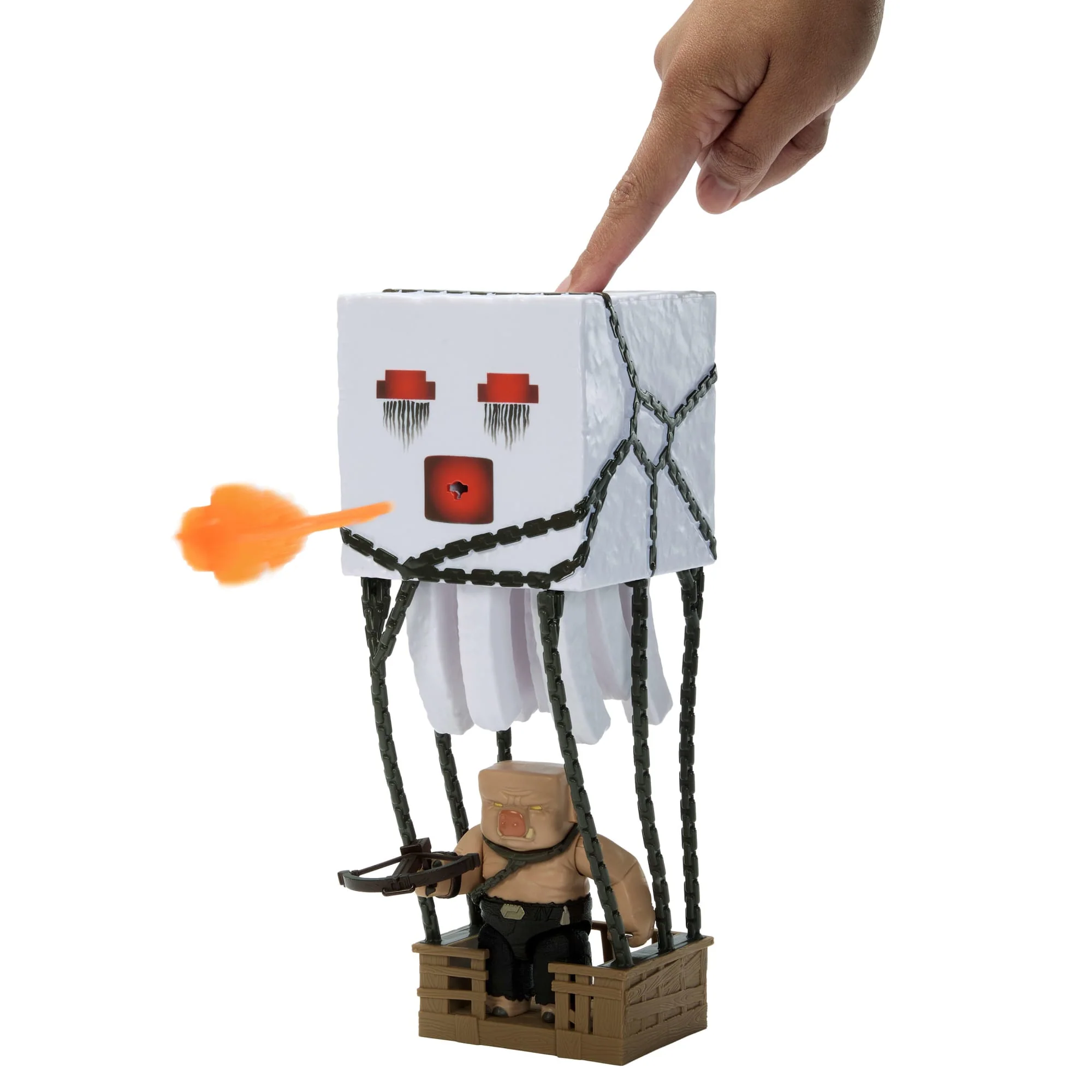 Minecraft Explosieve Aanval Met Ghast, Set Actiefiguren Met Licht, Geluid En Meer, Geïnspireerd Op De Film - Image 5