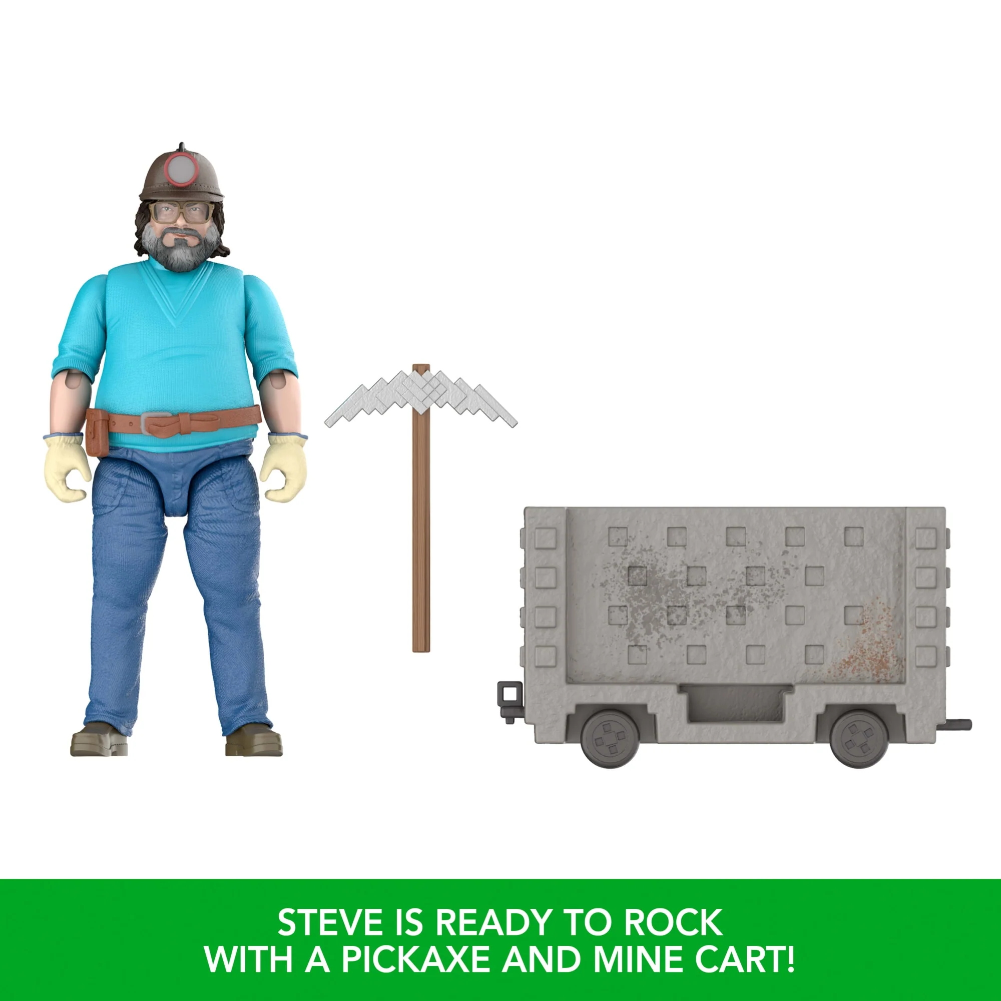 Minecraft Explosive Minecart Escape Action Figure & Accessories Toy Set Inspired By A Minecraft Movie - Image 4