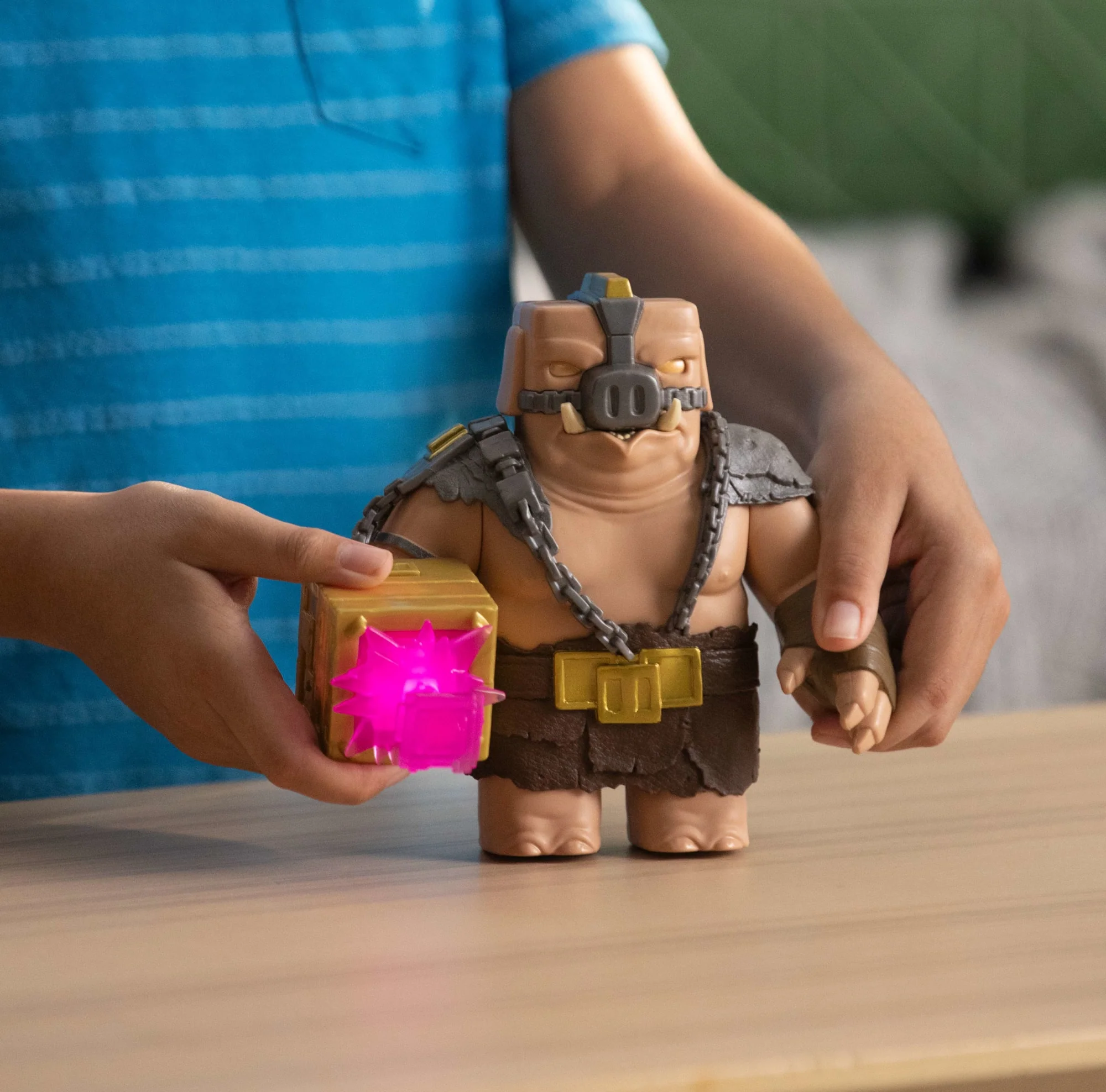 Minecraft Figurine Articulée Grand Porc Mode Combat Lumières Et Sons - Image 2