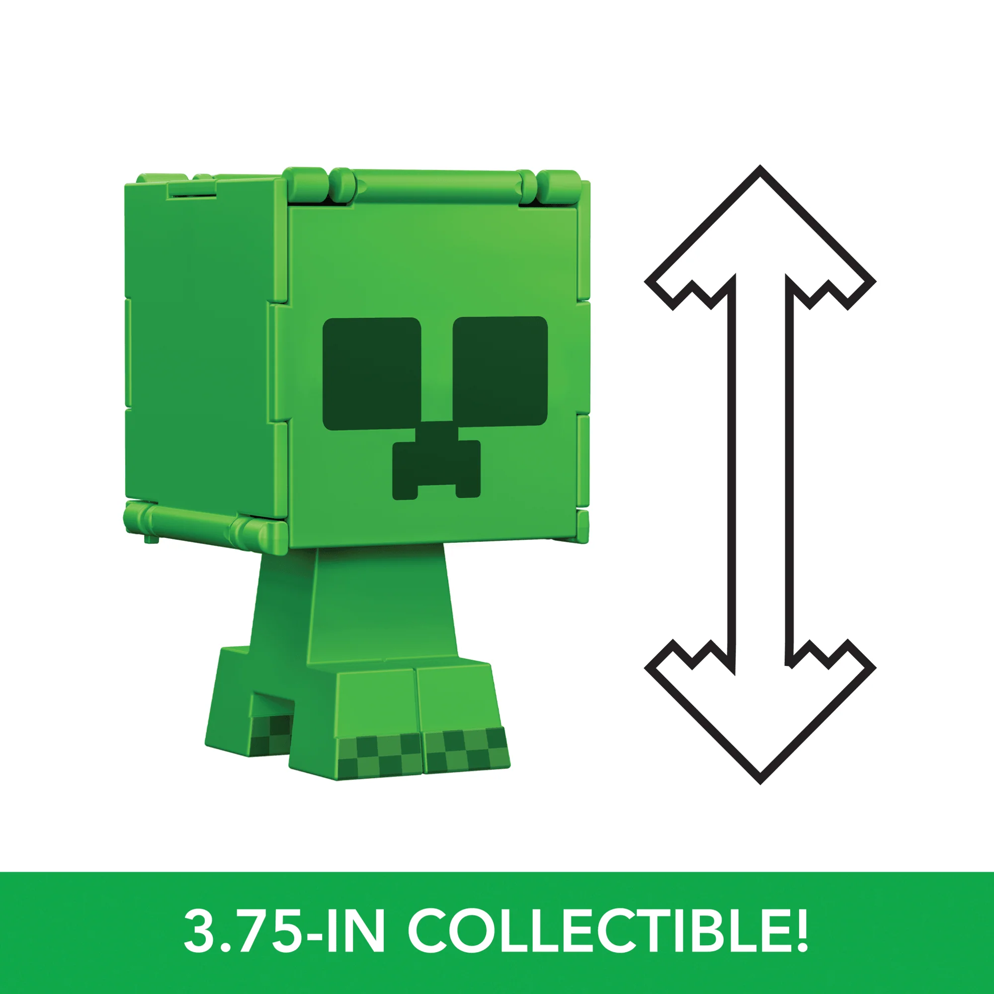 Minecraft Flippin’ Figs Figures, 2-In-1 Fidget Play, 3.75-Inch Scale Collectible Toy (Characters May Vary) - Image 6