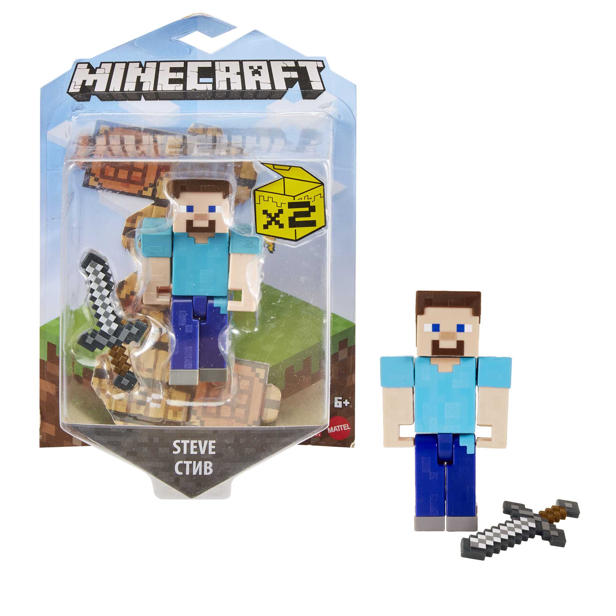 Minecraft Action Figures & Accessories Set, 3.25-Inch Scale Collectible Toys (Characters May Vary) - Image 8