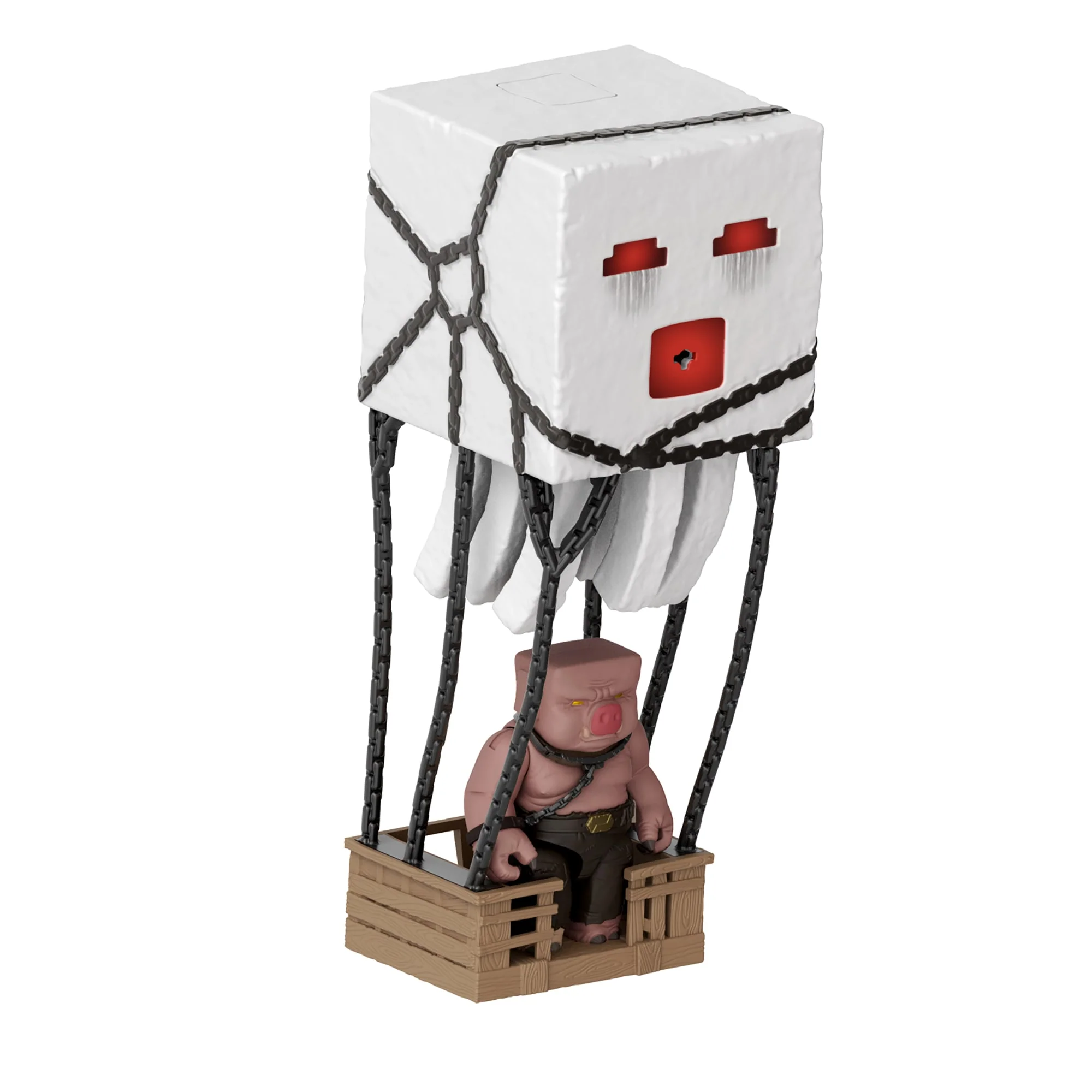 Minecraft Ghast Mit Feuerattacke Actionfigur-Set Mit Lichteffekten, Geräuschen Und Mehr, Vom Film Inspiriert - Image 5