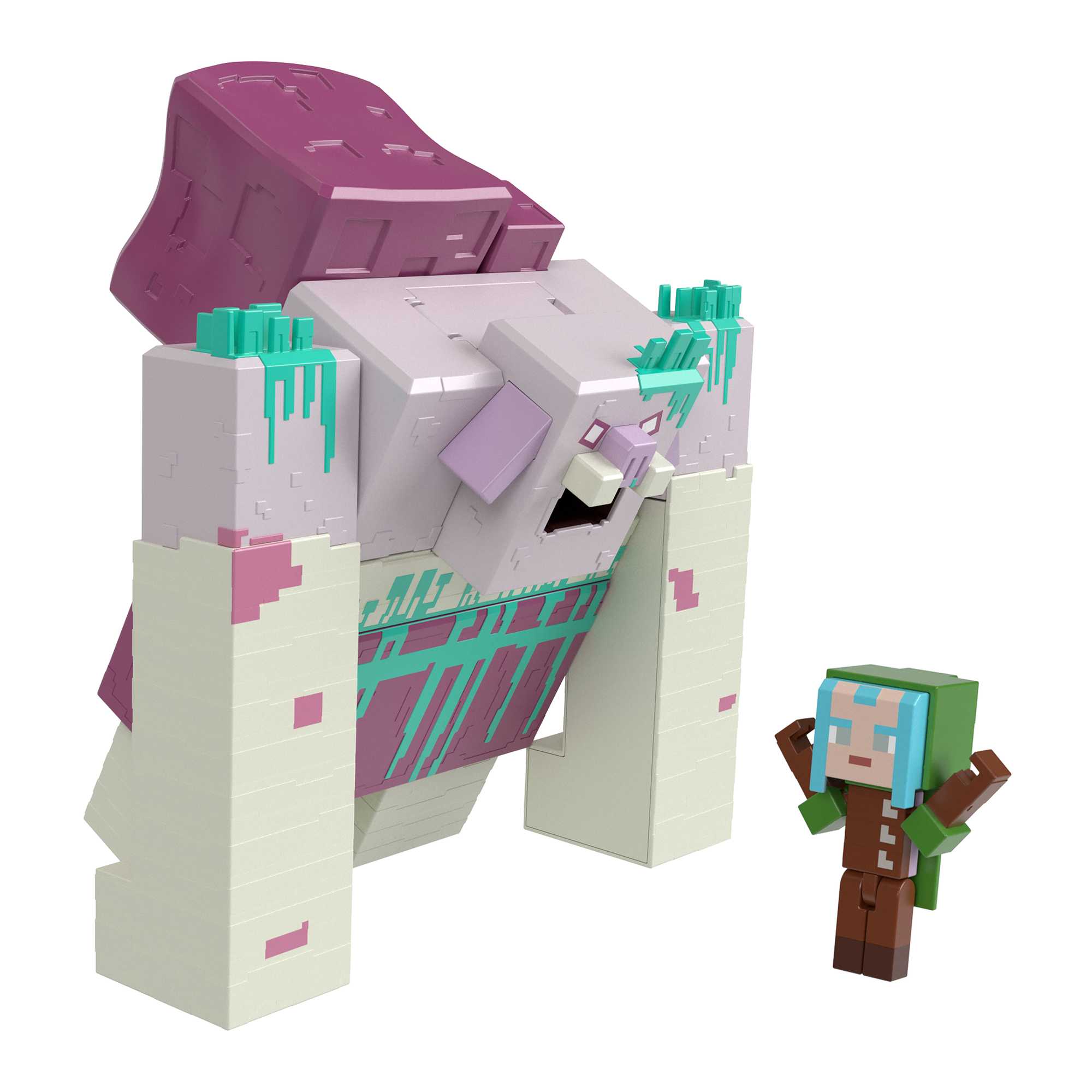 Minecraft - Legends - Coffret Le Dévoreur - Figurine - 6 Ans Et +