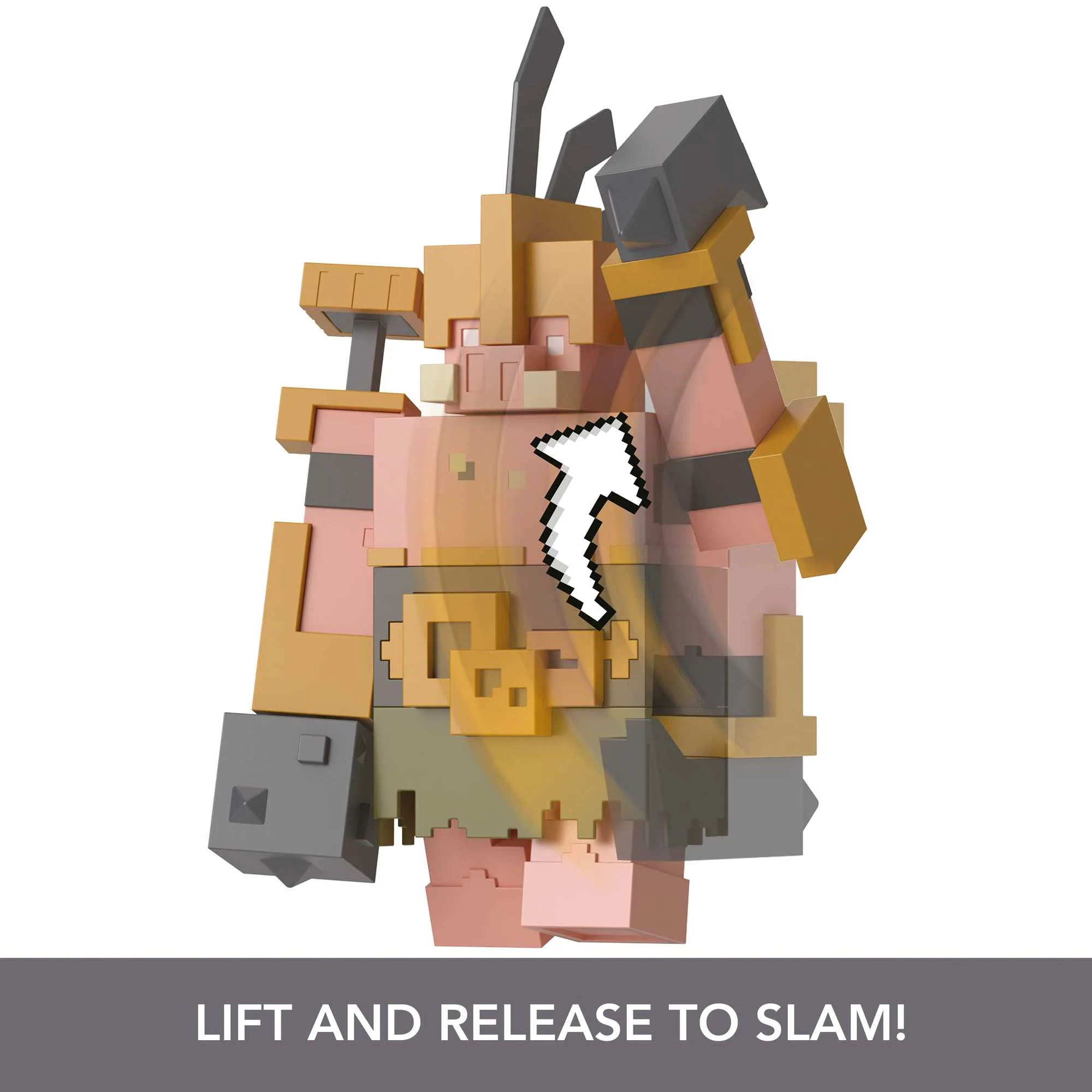 Minecraft Legends Portal Guard Action Figure, Attack Action and Accessory, 3.25-in Collectible Toy - Image 4