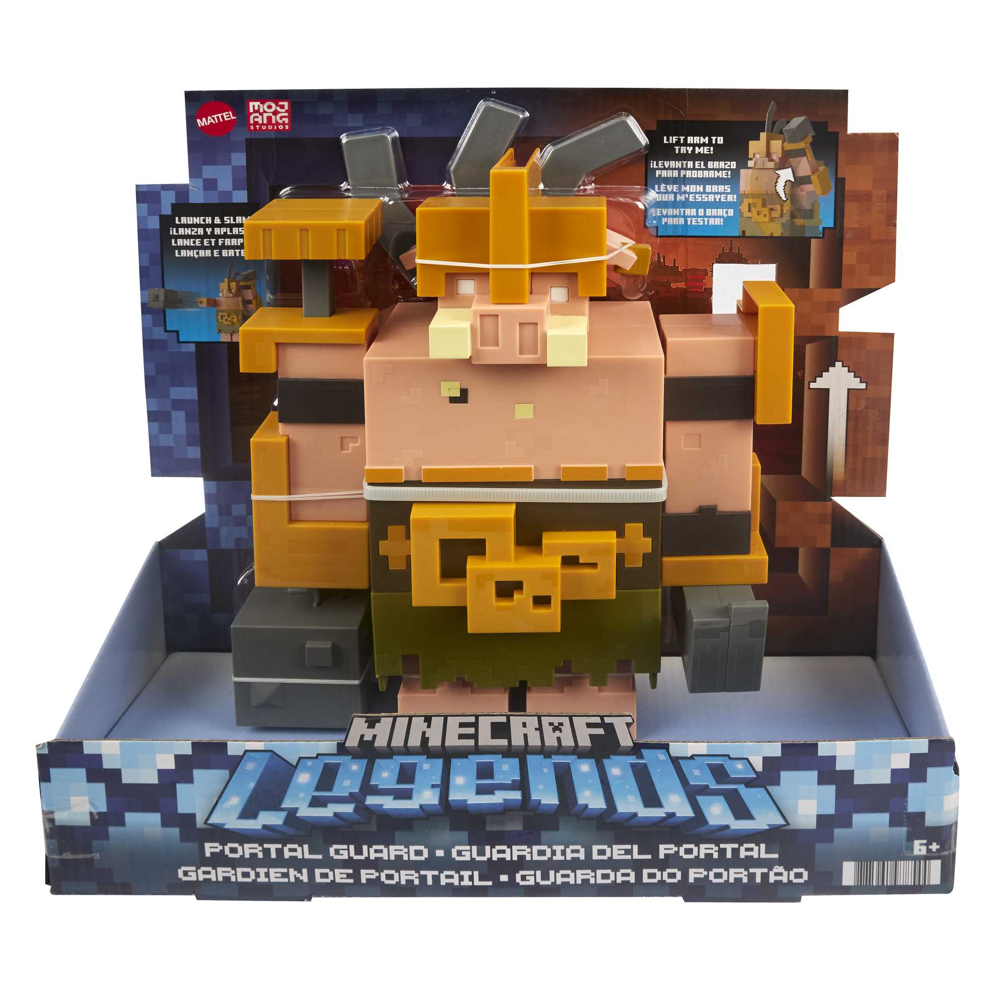 Minecraft Legends Portal Guard Action Figure, Attack Action and Accessory, 3.25-in Collectible Toy - Image 6
