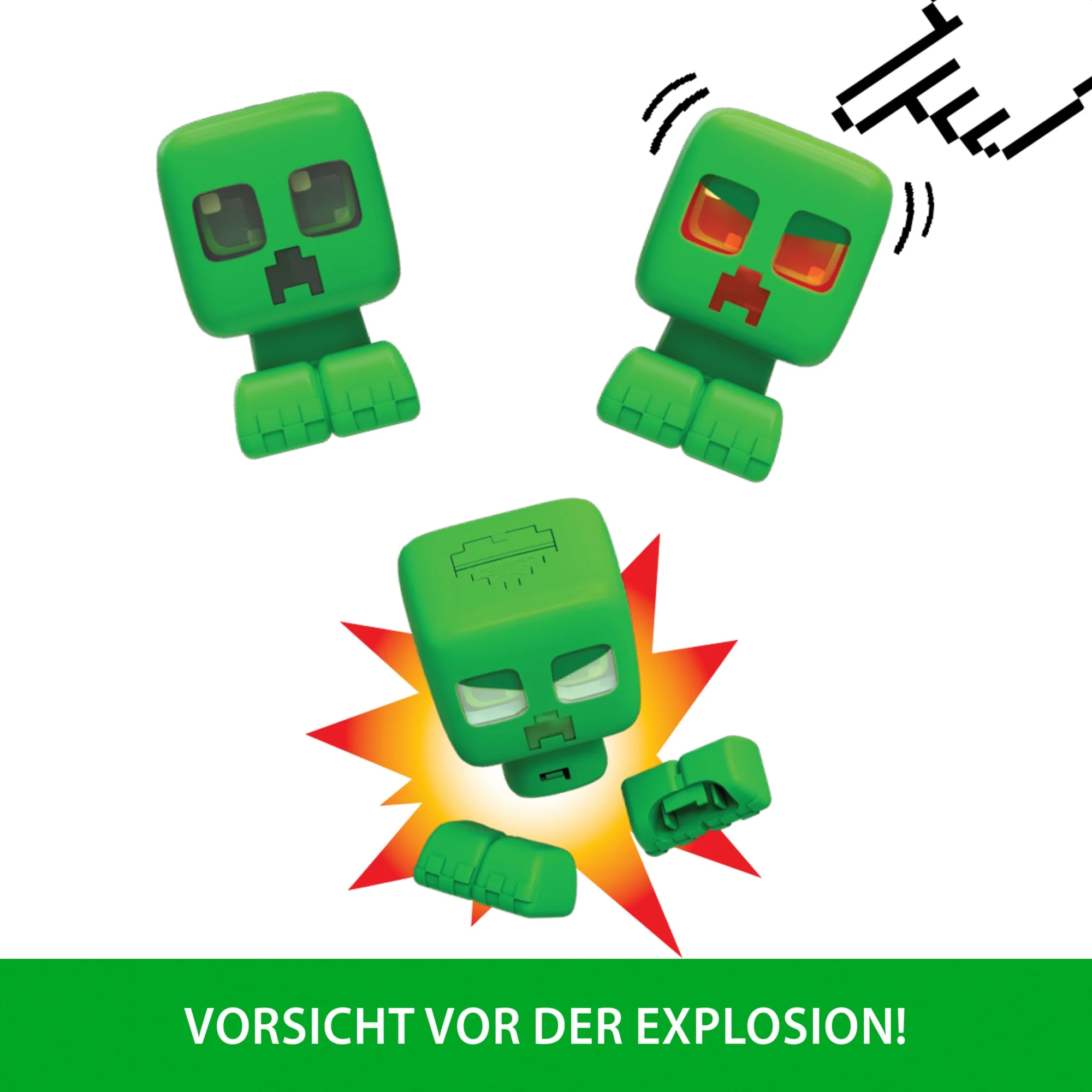 Minecraft Mein Haustier-Creeper Interaktives Spielzeug, Actionfigur Mit Lichtern, Geräuschen Und Explodierendem Spielspaß - Image 5