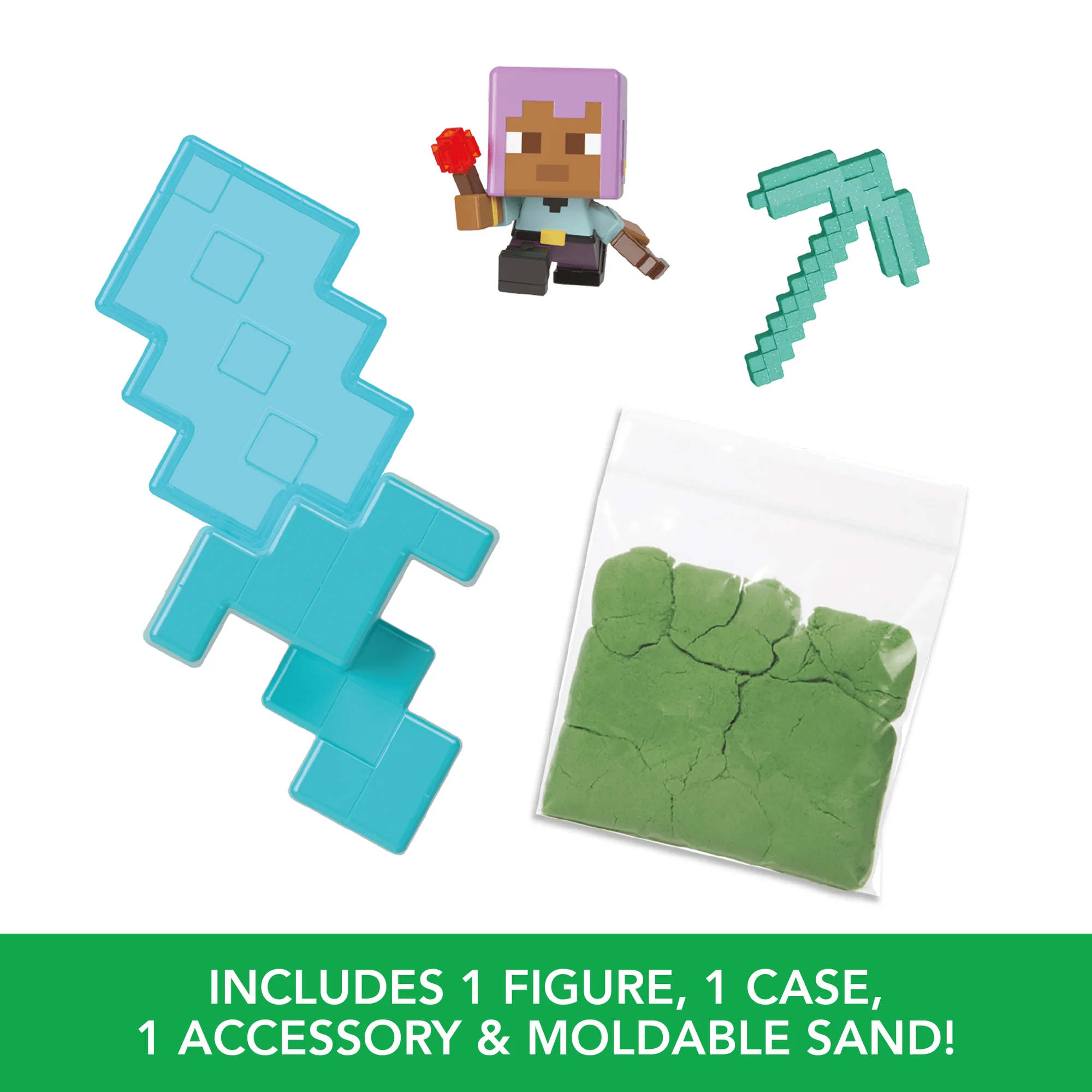 Minecraft Mini Mode Potion Brewing Action Figures With Color Reveal (Characters May Vary) - Image 3