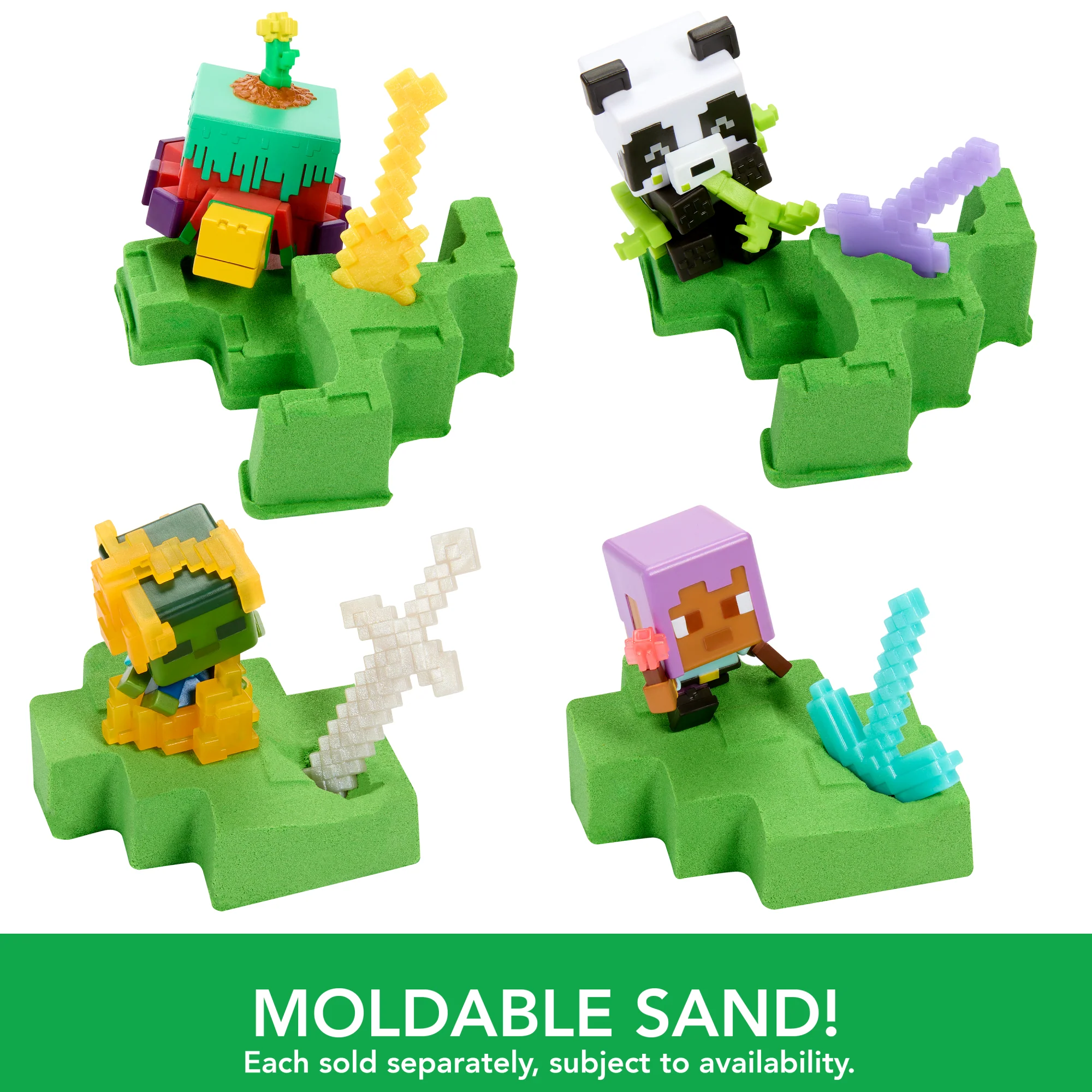 Minecraft Mini Mode Potion Brewing Action Figures With Color Reveal (Characters May Vary) - Image 5