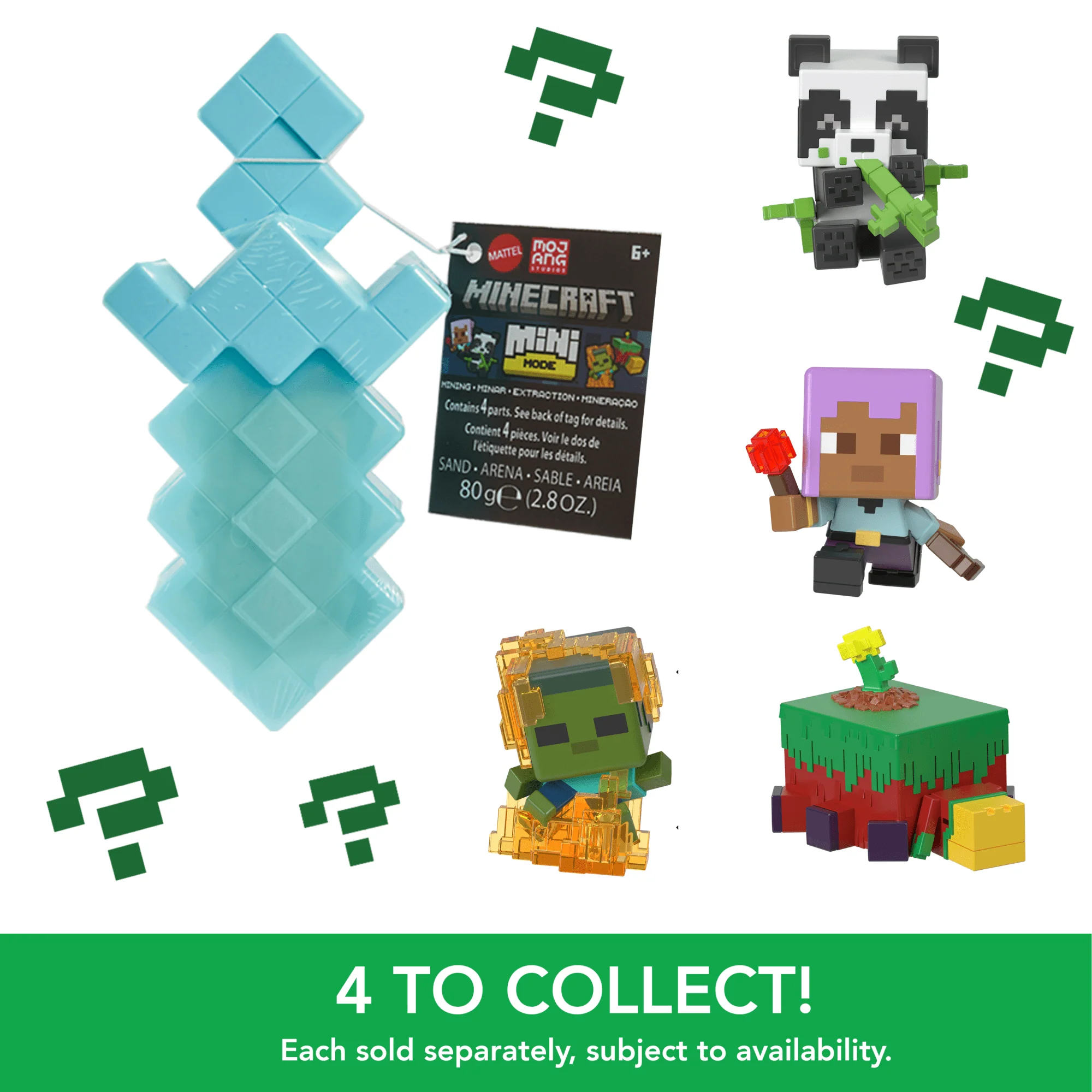 Minecraft Mini Mode Potion Brewing Action Figures With Color Reveal (Characters May Vary) - Image 6