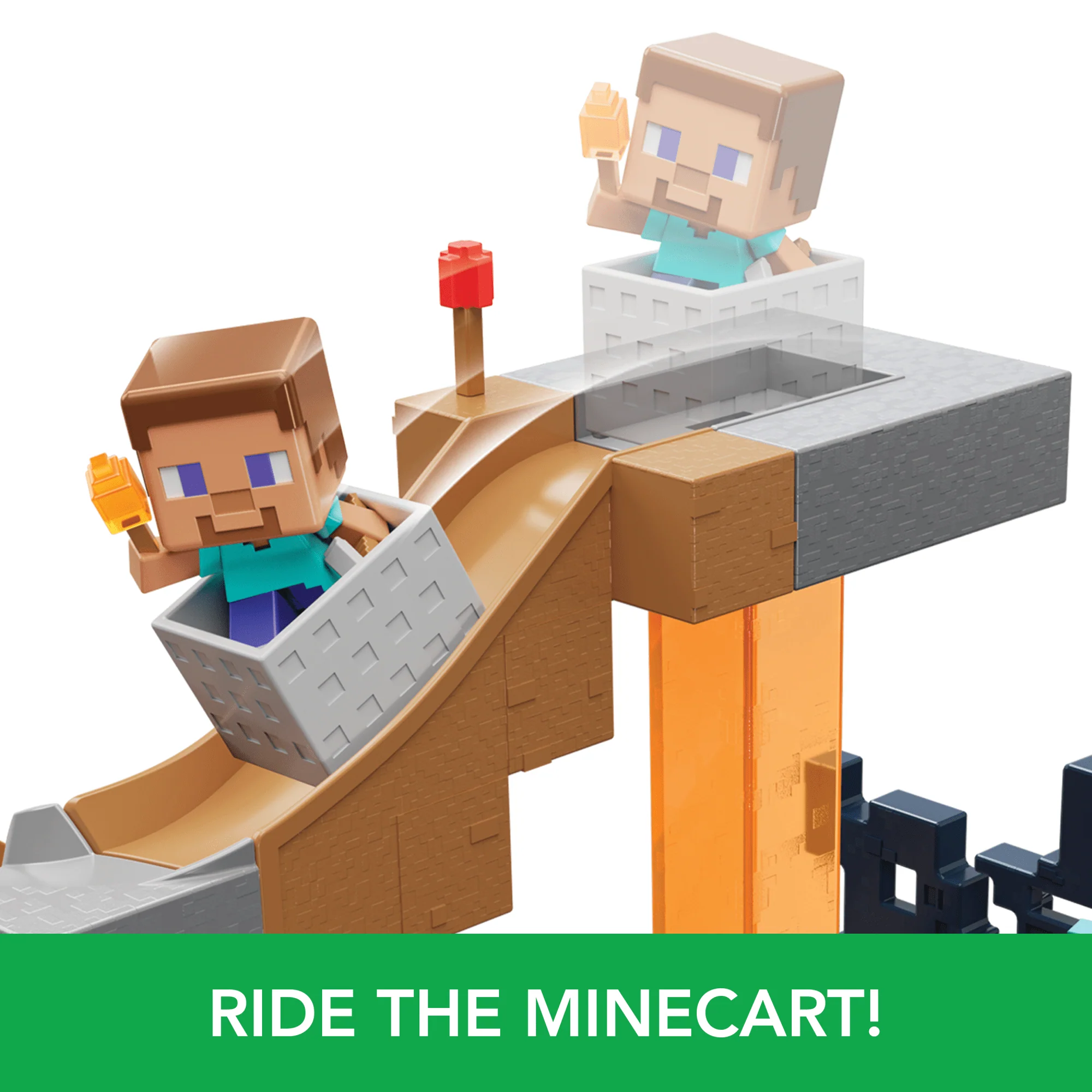 Minecraft Mini Mode Rise Of The Warden Playset, 2 Minis, Steve & Warden Figures & Dlc Code - Image 3