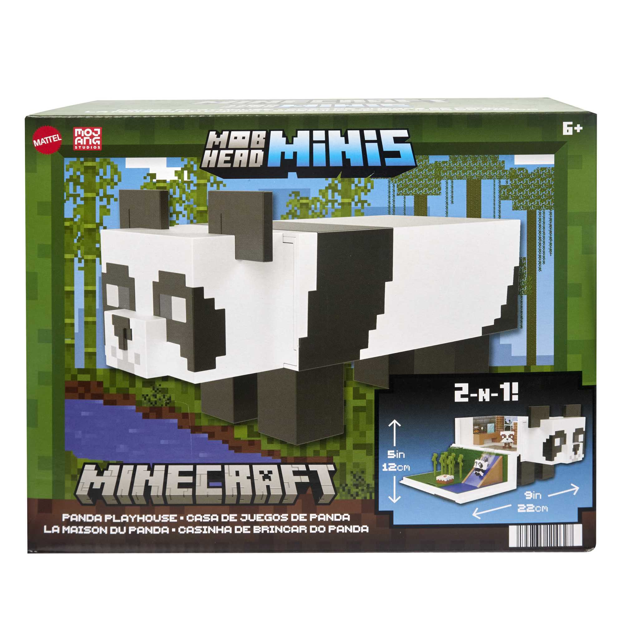 Minecraft - La Maison Du Panda - Coffret Mini Têtes Modulables - Image 6