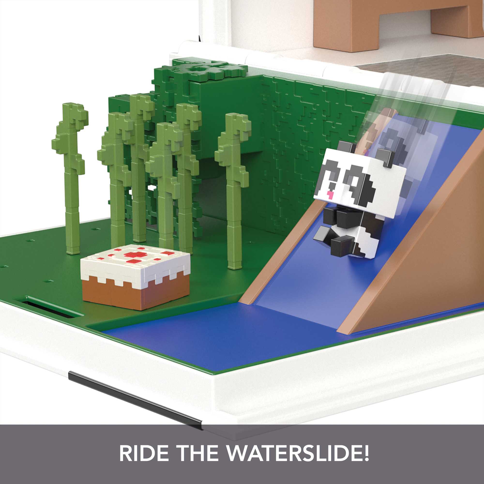 Minecraft Mob Head Minis Panda Playhouse Playset - Image 5