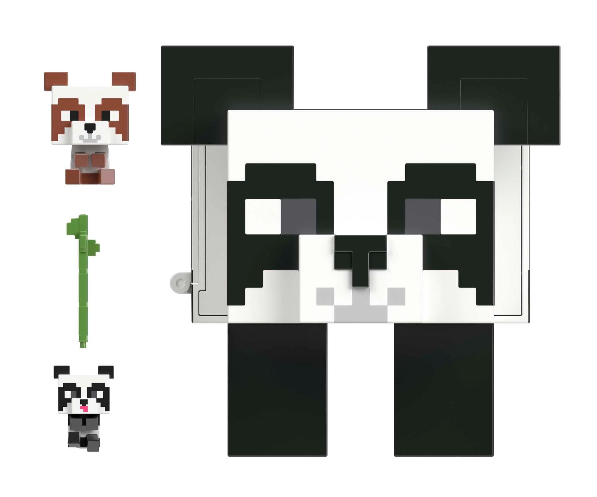 Minecraft Mob Head Minis Panda Playhouse Playset - Image 7