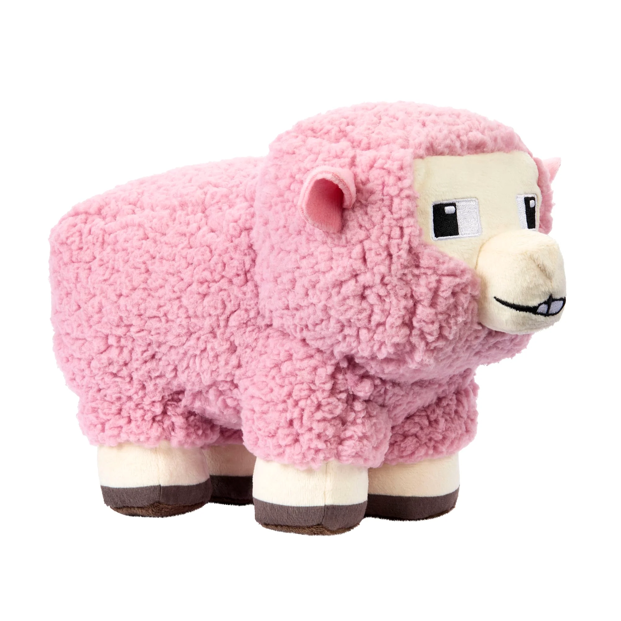 Minecraft Pink Sheep Plush Toy, 8-Inch Collectible Soft Doll Inspired By A Minecraft Movie - Image 5