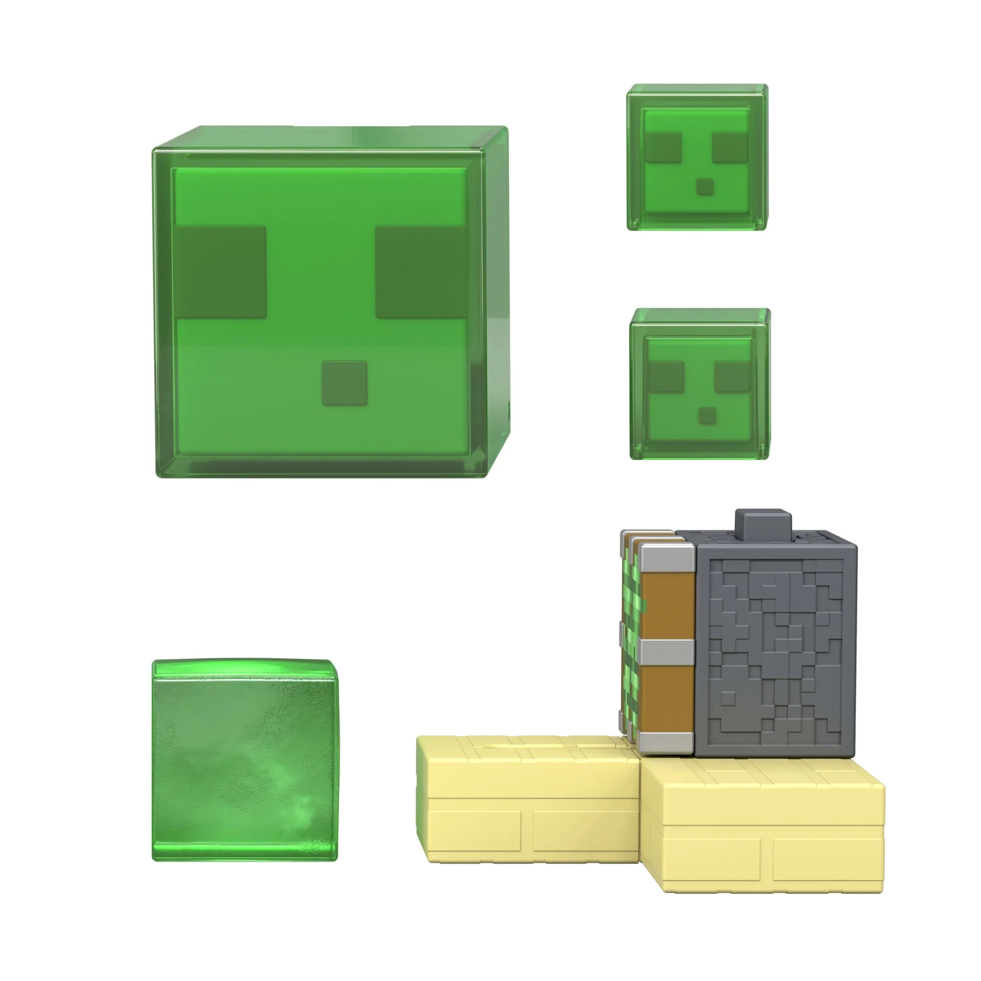 Minecraft Pułapka z lepkim tłokiem Figurka-blok, akcesoria i ruchomy mechanizm Zestaw Zabawka dla dzieci 6+ i fanów - Image 5
