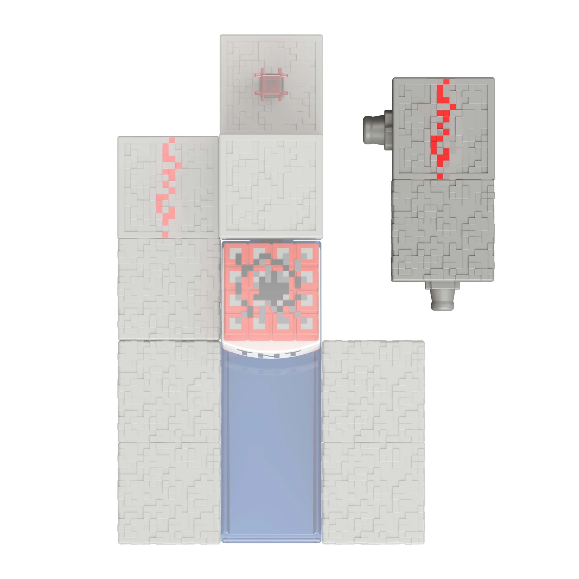 Minecraft Steve Actionfigur Mit Zubehör-Set, Spielzeug Zum Sammeln Mit Bauteil, Maßstabsgetreu, Ca. 8 Cm Groß - Image 4