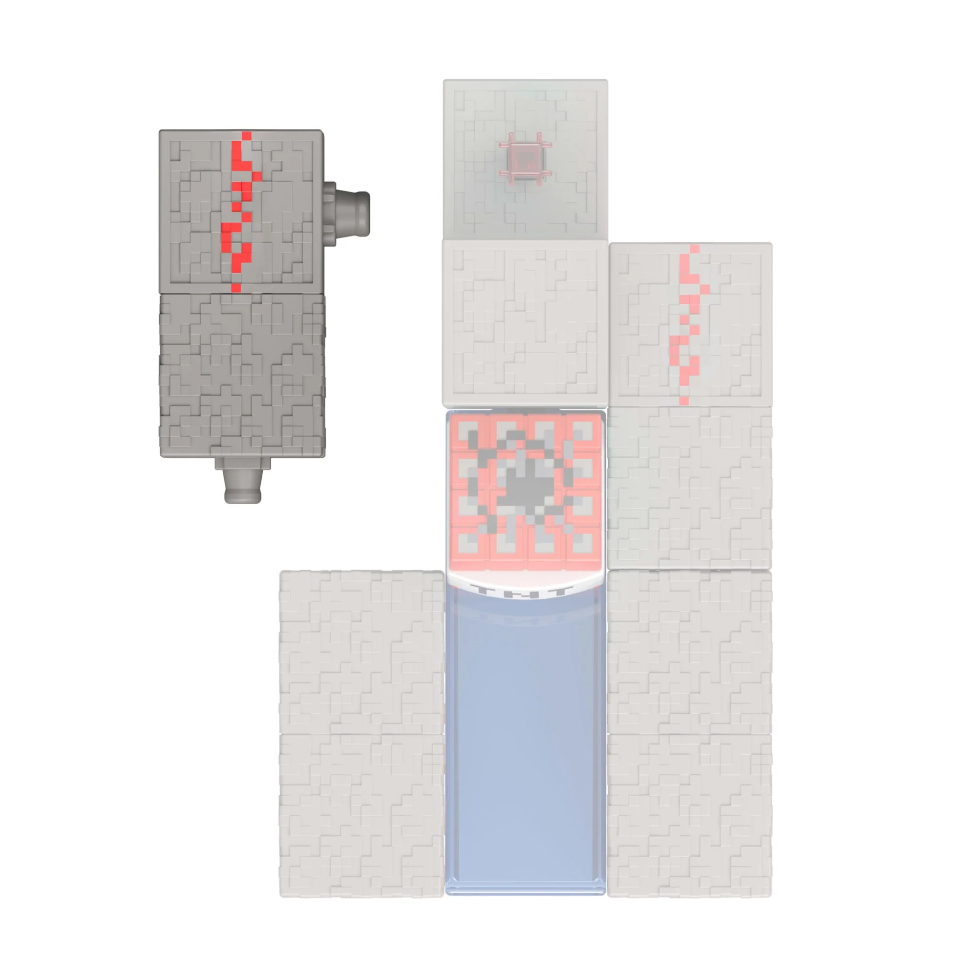 Minecraft Skelett-Actionfigur Und Zubehör-Set, Spielzeug Zum Sammeln Mit Bauteil, Maßstabsgetreu, Ca. 8 Cm Groß - Image 2